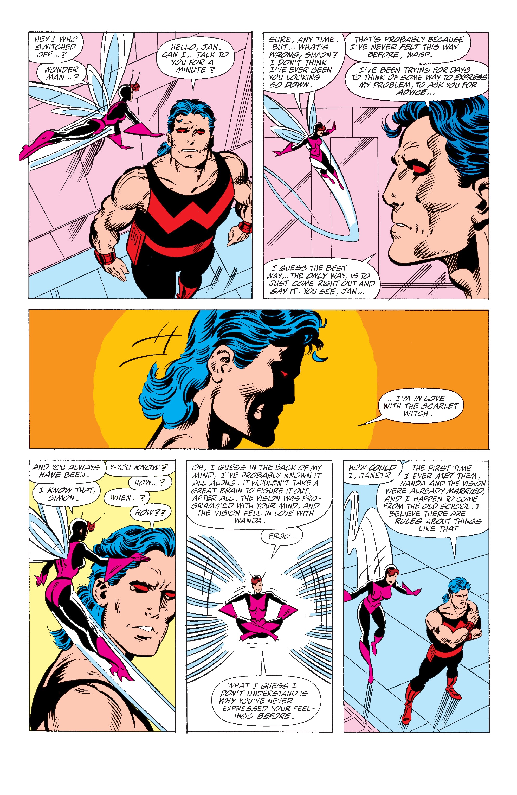 Read online Avengers West Coast Epic Collection: How The West Was Won comic -  Issue #Avengers West Coast Epic Collection Vision Quest (Part 3) - 85