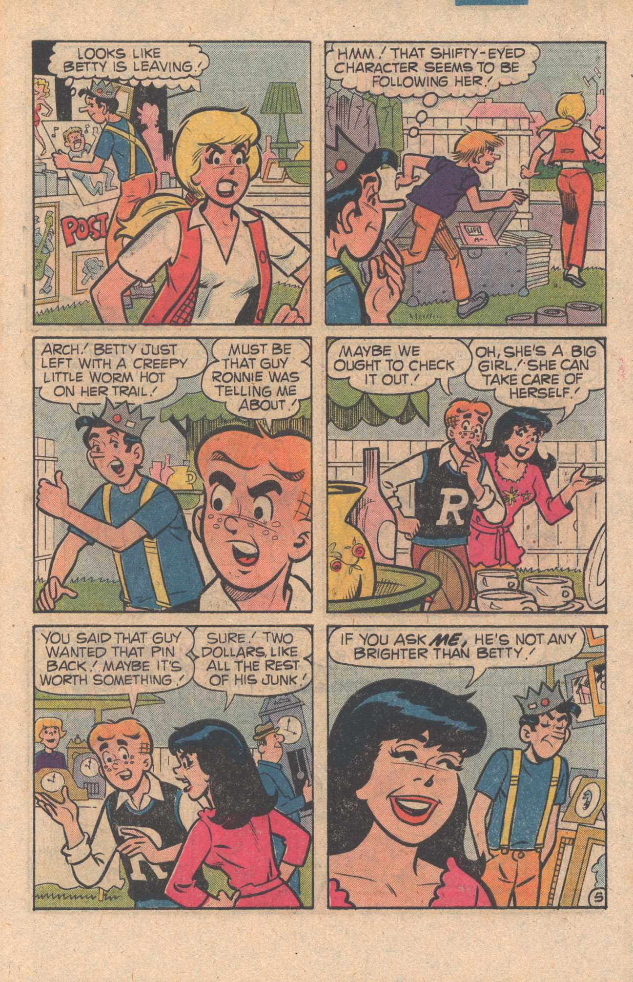 Read online Life With Archie (1958) comic -  Issue #217 - 7