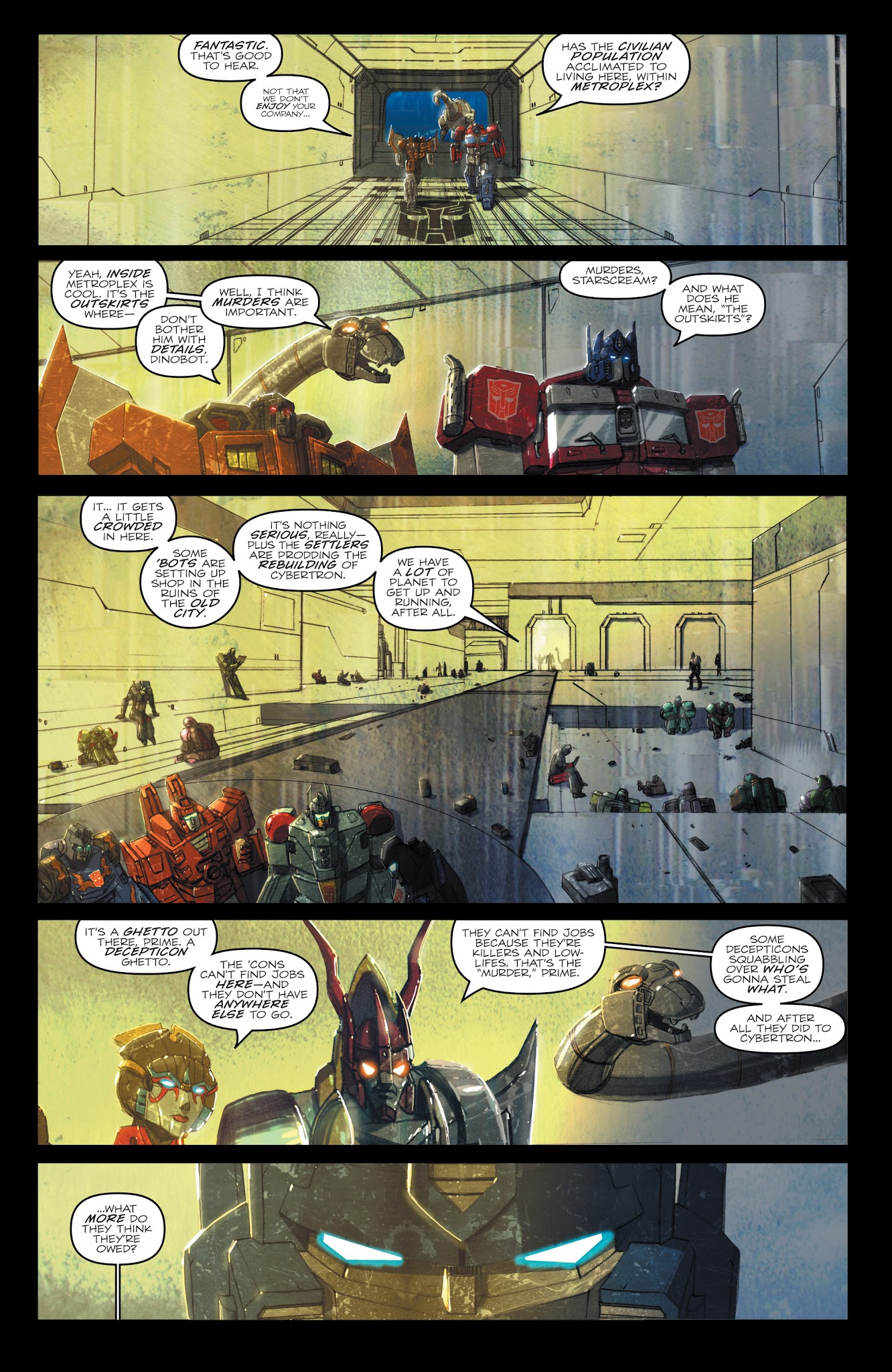 Read online The Transformers: Redemption of the Dinobots comic -  Issue # TPB - 12