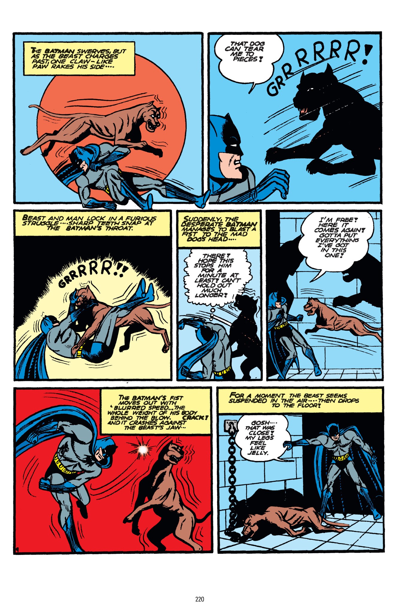 Read online Batman: The Golden Age Omnibus comic -  Issue # TPB 2 - 220