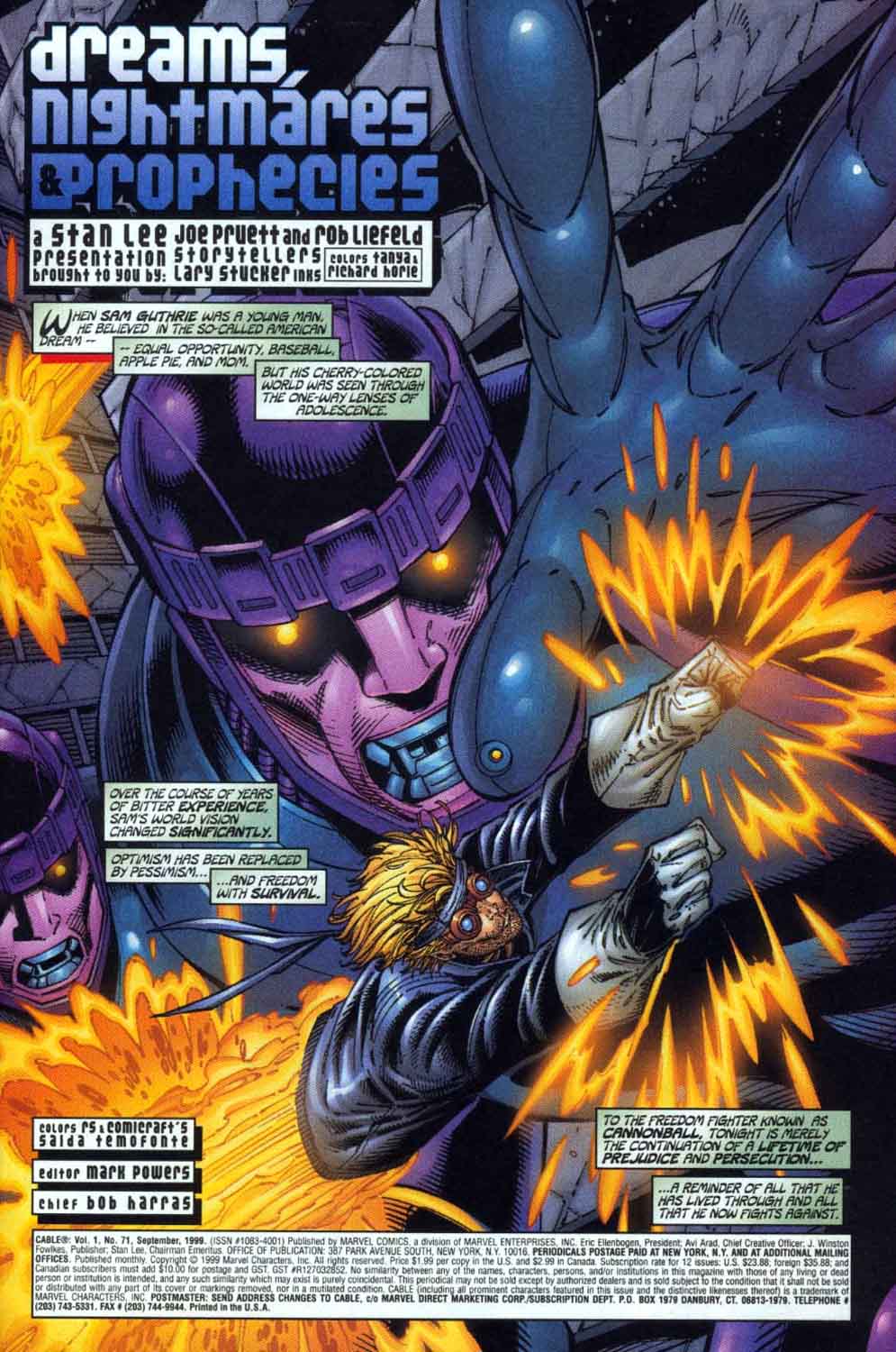 Read online Cable (1993) comic -  Issue #71 - 2