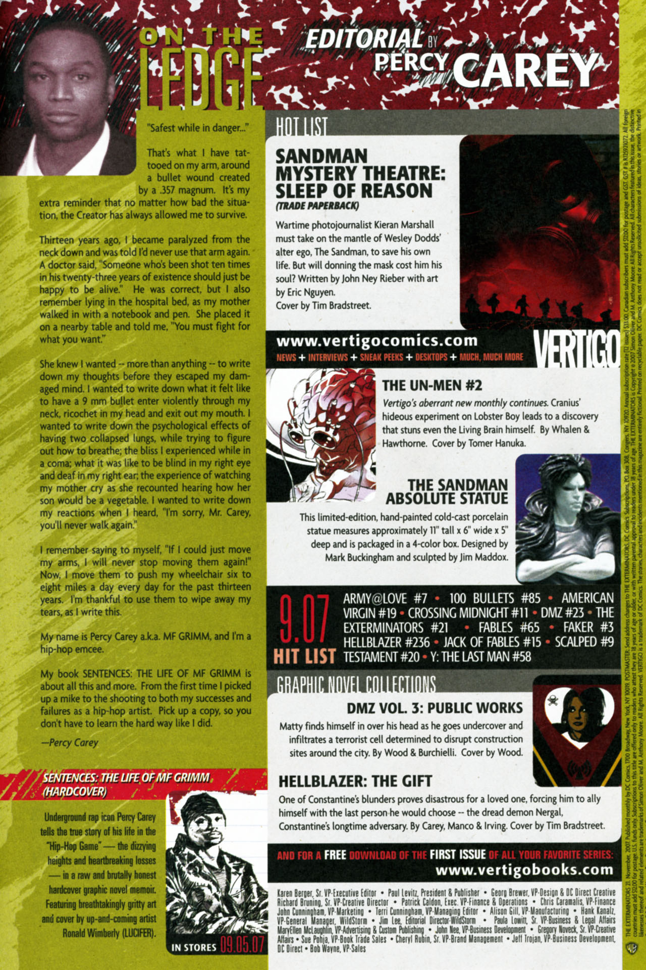 Read online The Exterminators comic -  Issue #21 - 24