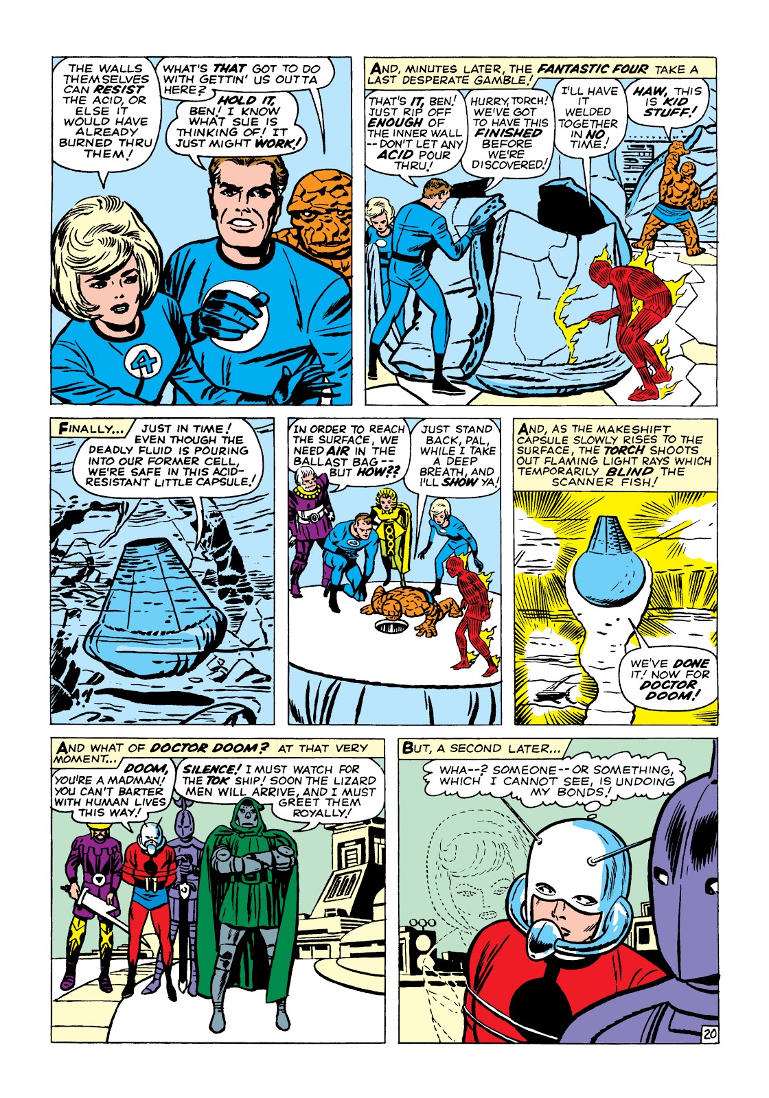 Read online Marvel Masterworks: The Fantastic Four comic - Issue # TPB 2 (Part 2) - 42