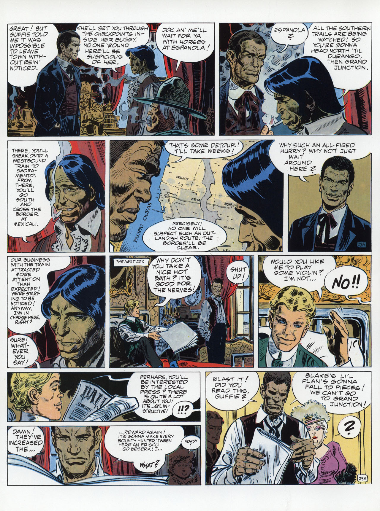 Read online Epic Graphic Novel: Blueberry comic -  Issue #2 - 98
