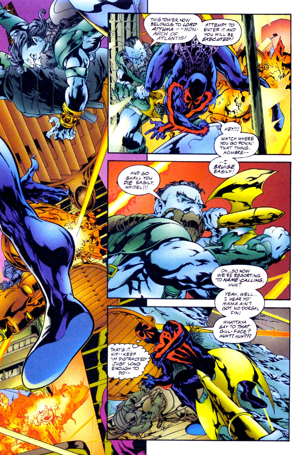 Read online Spider-Man 2099 (1992) comic -  Issue #46 - 4