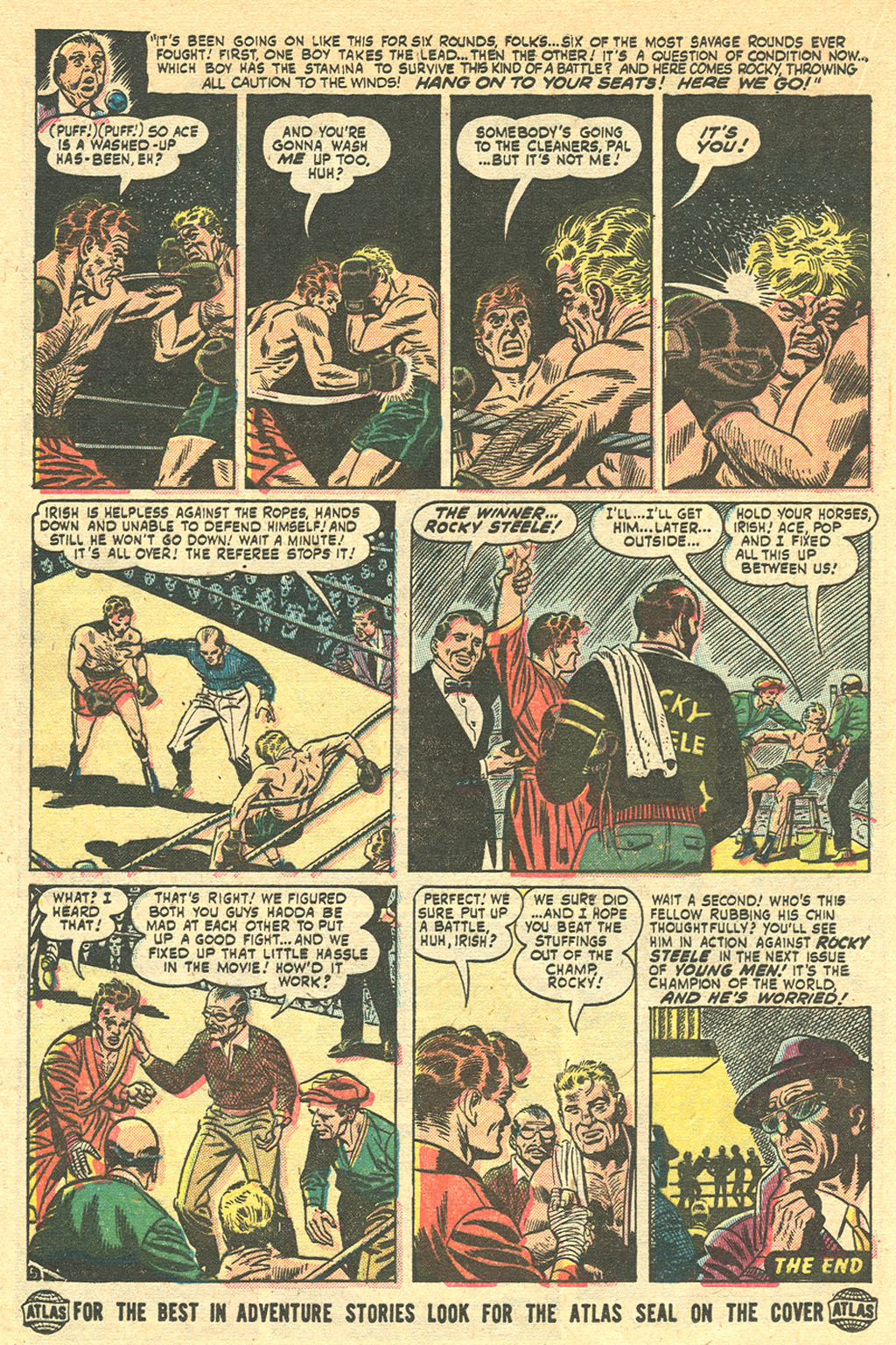 Read online Young Men comic -  Issue #23 - 17