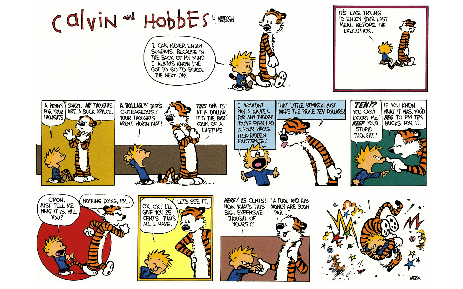 Read online Calvin and Hobbes comic -  Issue #5 - 67