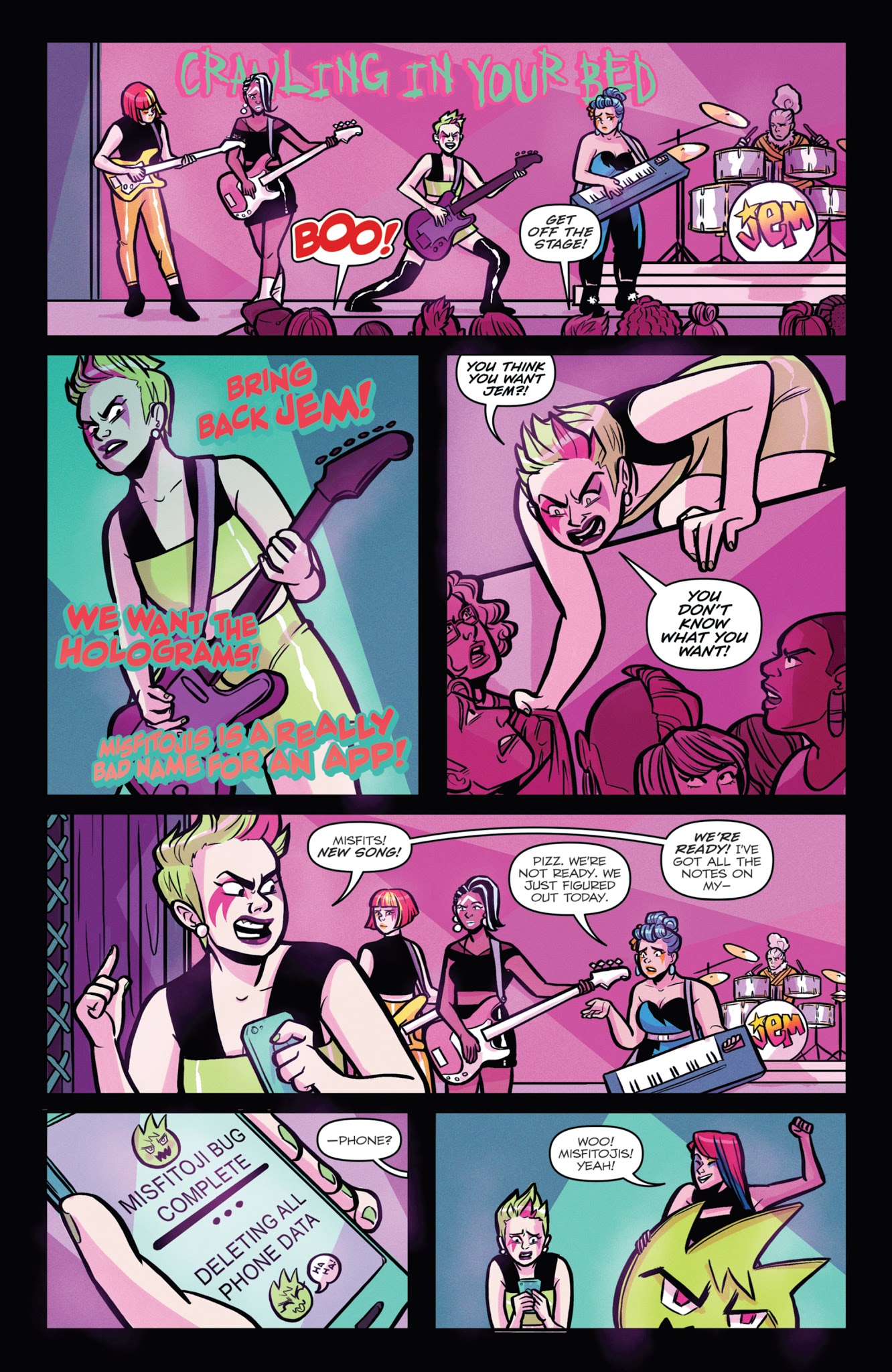 Read online Jem and the Holograms: Dimensions comic -  Issue #4 - 23