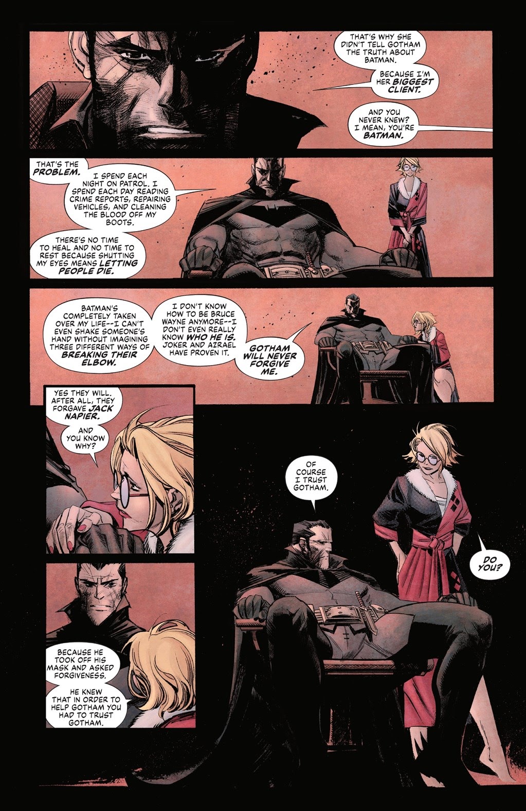 Read online Batman: Curse of the White Knight Deluxe Edition comic -  Issue # TPB (Part 2) - 56