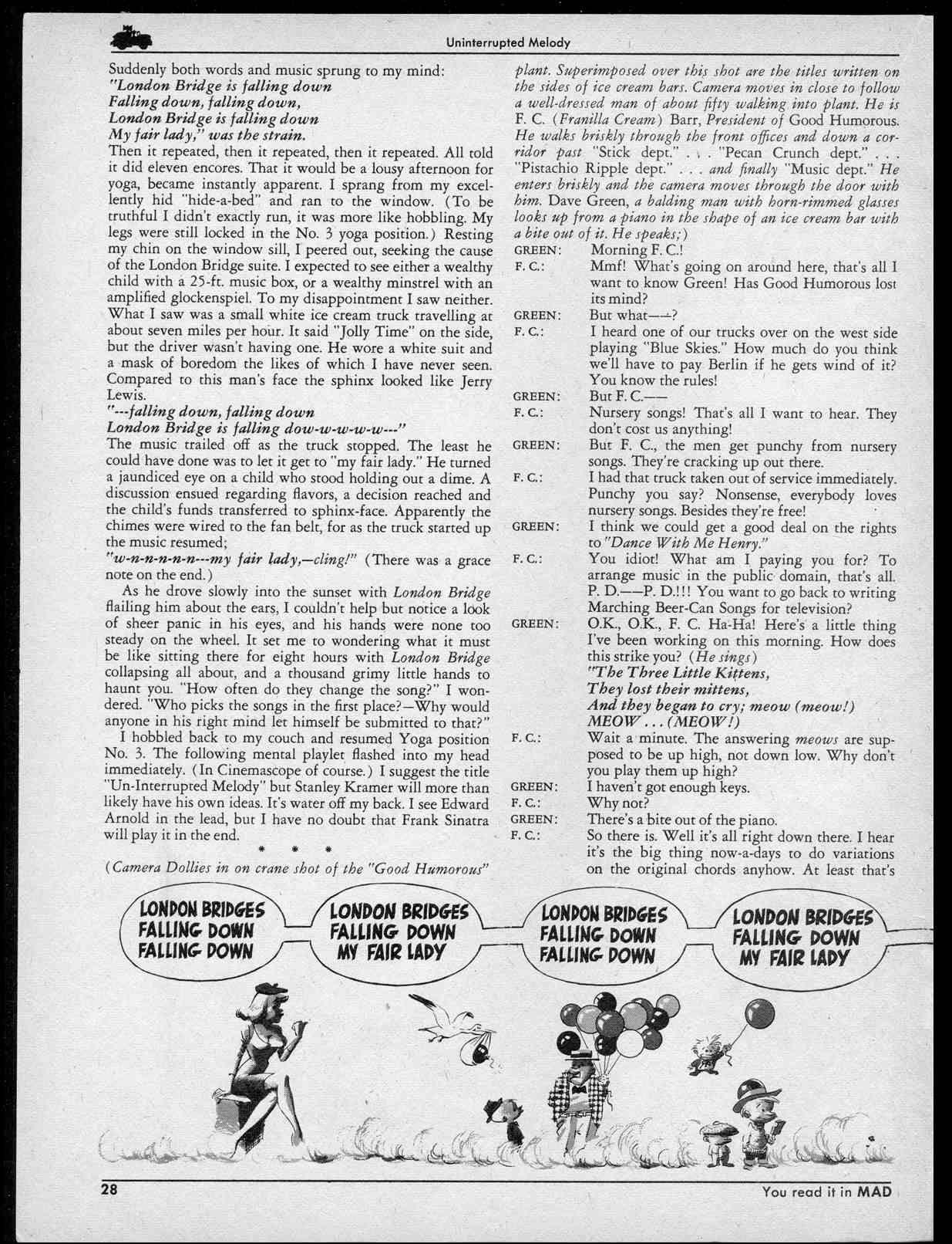 Read online MAD comic -  Issue #27 - 30