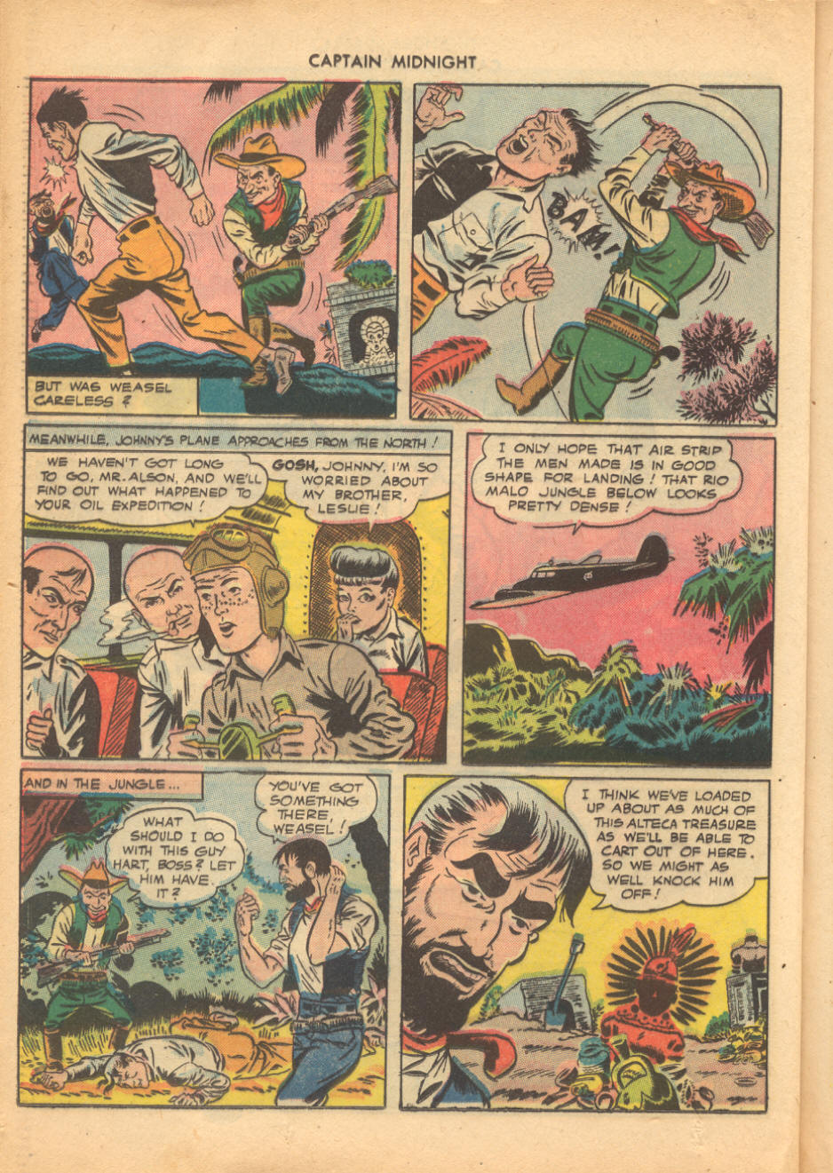 Read online Captain Midnight (1942) comic -  Issue #55 - 36
