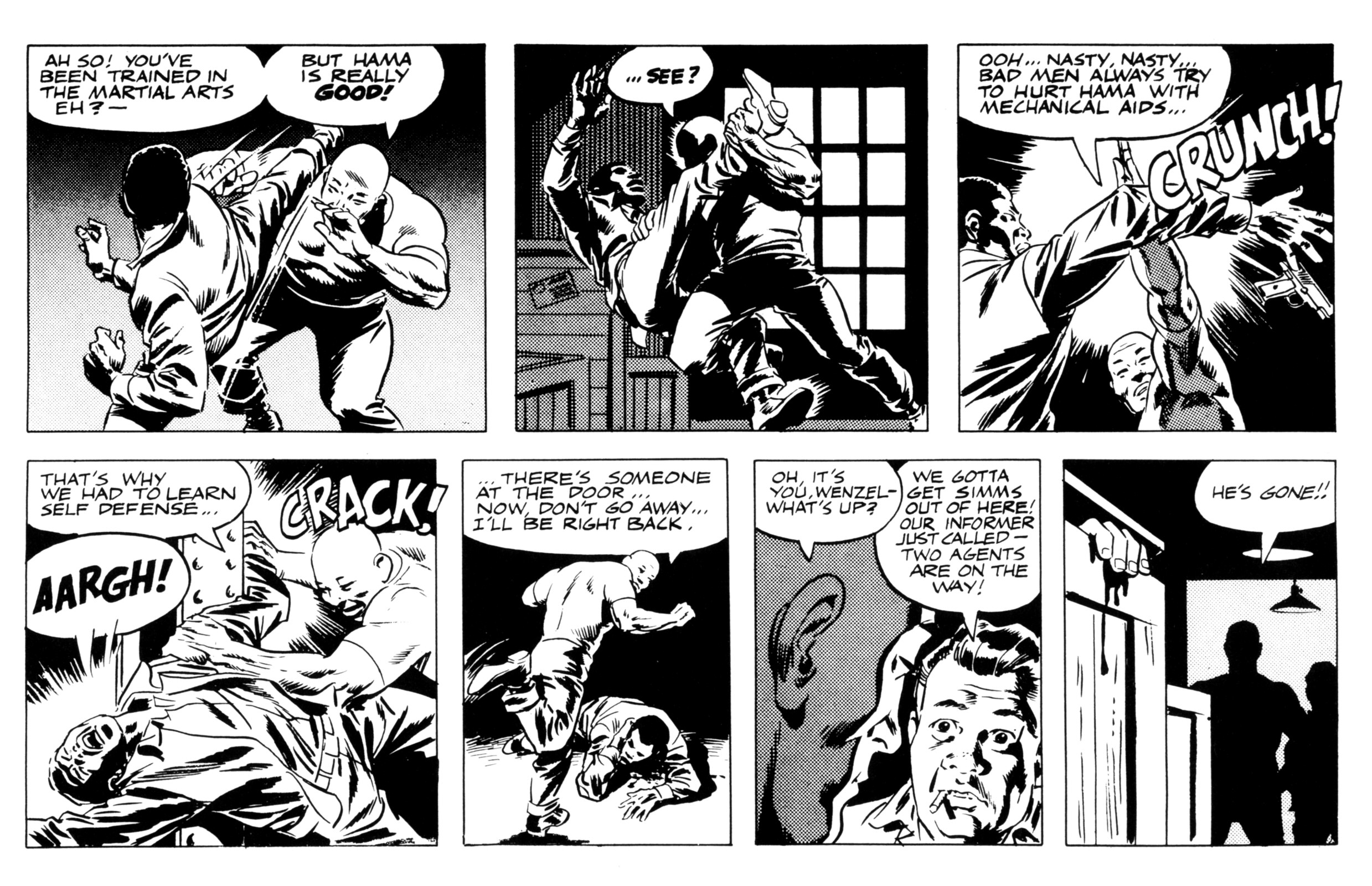 Read online Wallace Wood's Cannon comic -  Issue #6 - 31