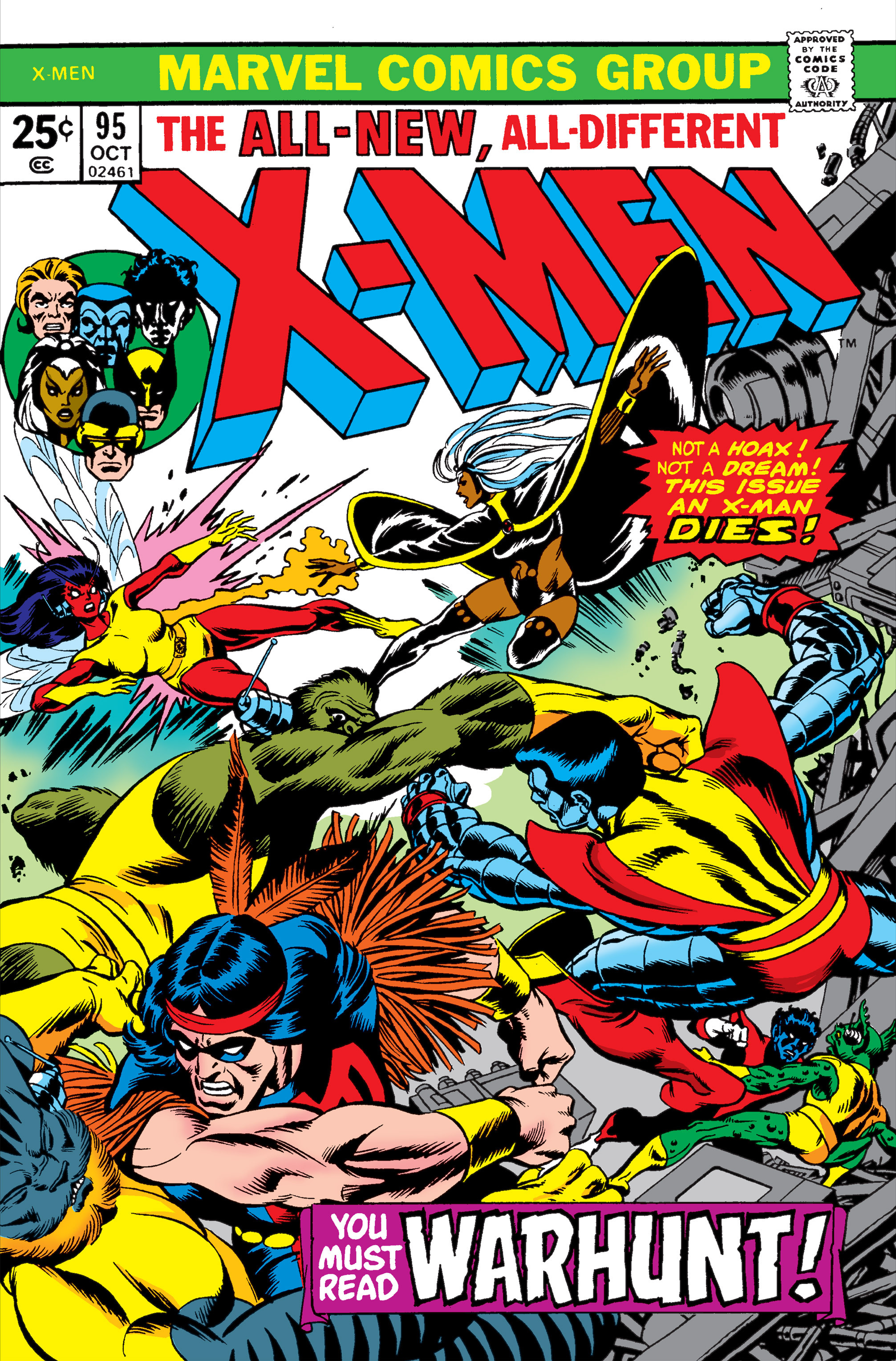 Read online Uncanny X-Men (1963) comic -  Issue #95 - 1