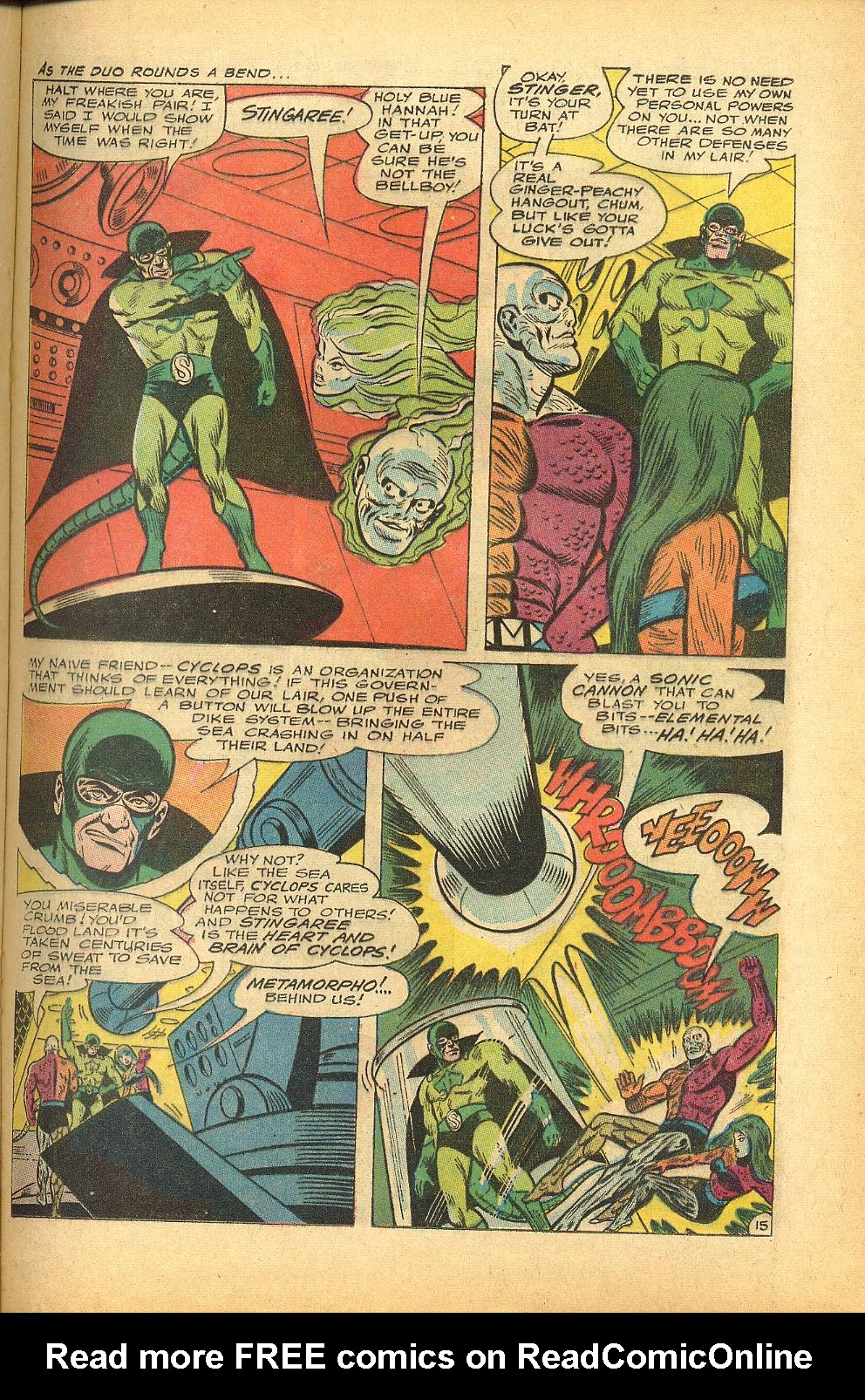 Read online Metamorpho comic -  Issue #10 - 21