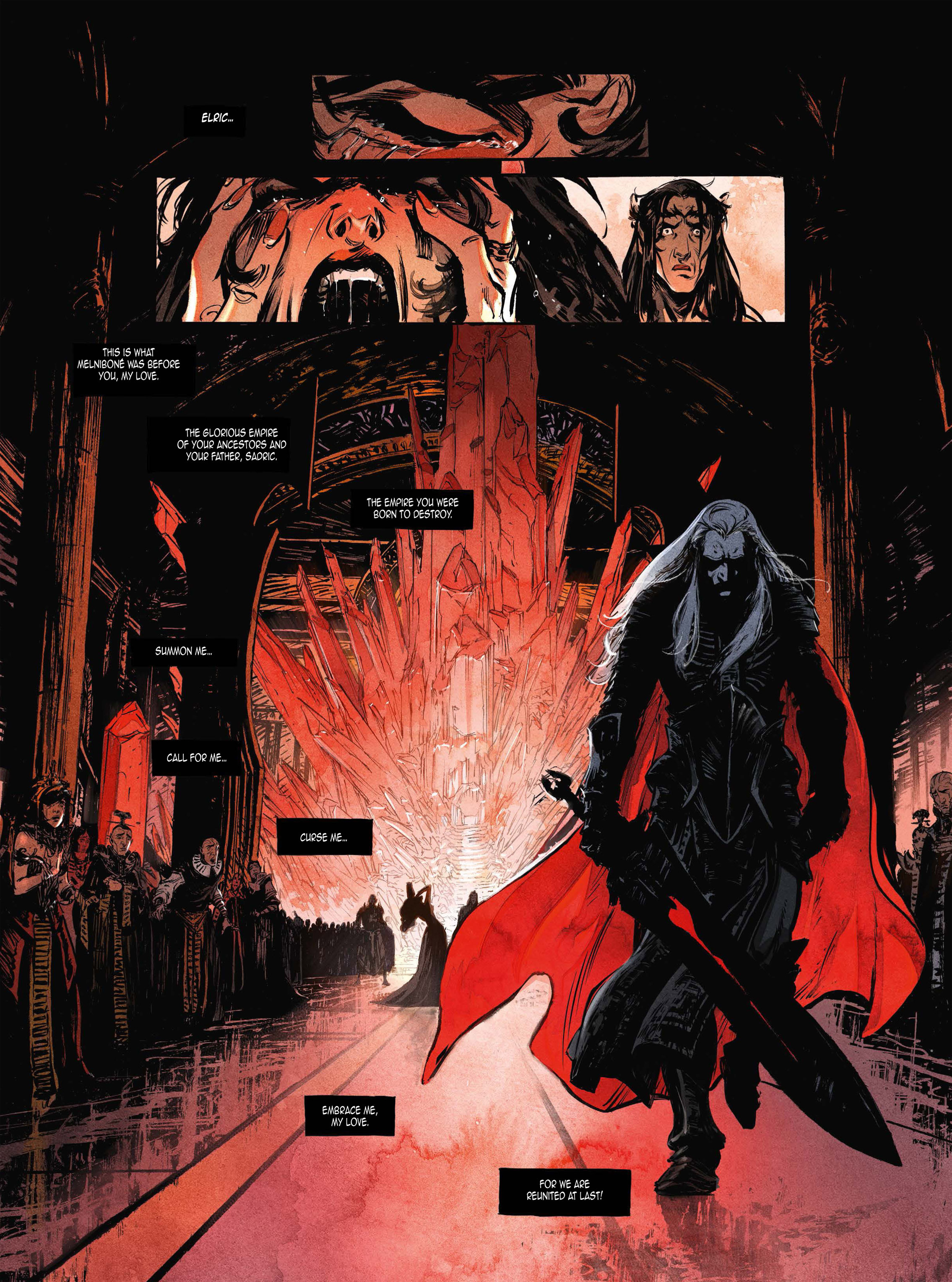 Read online Elric comic -  Issue # TPB 2 - 55