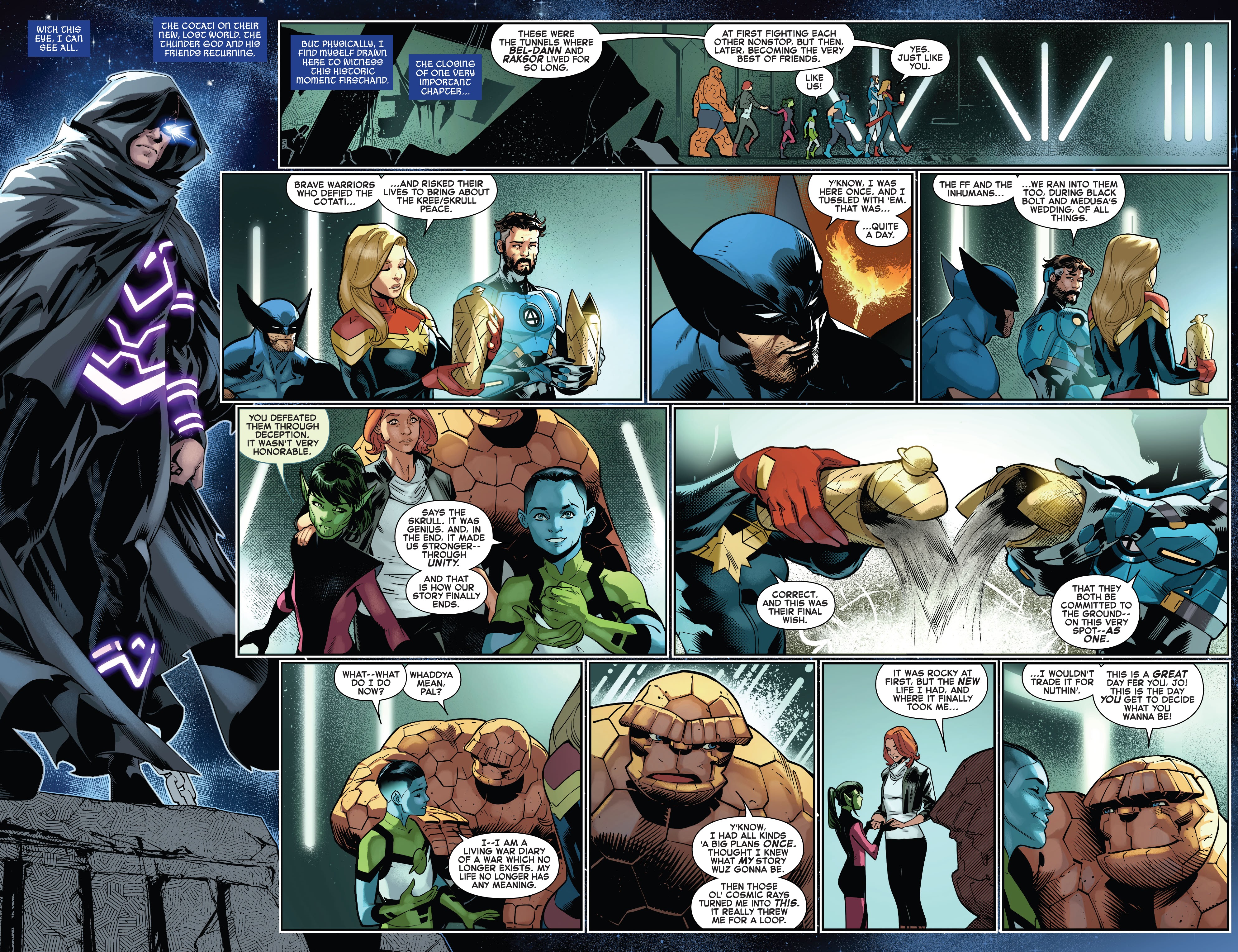 Read online Empyre: Fallout Fantastic Four comic -  Issue # Full - 12