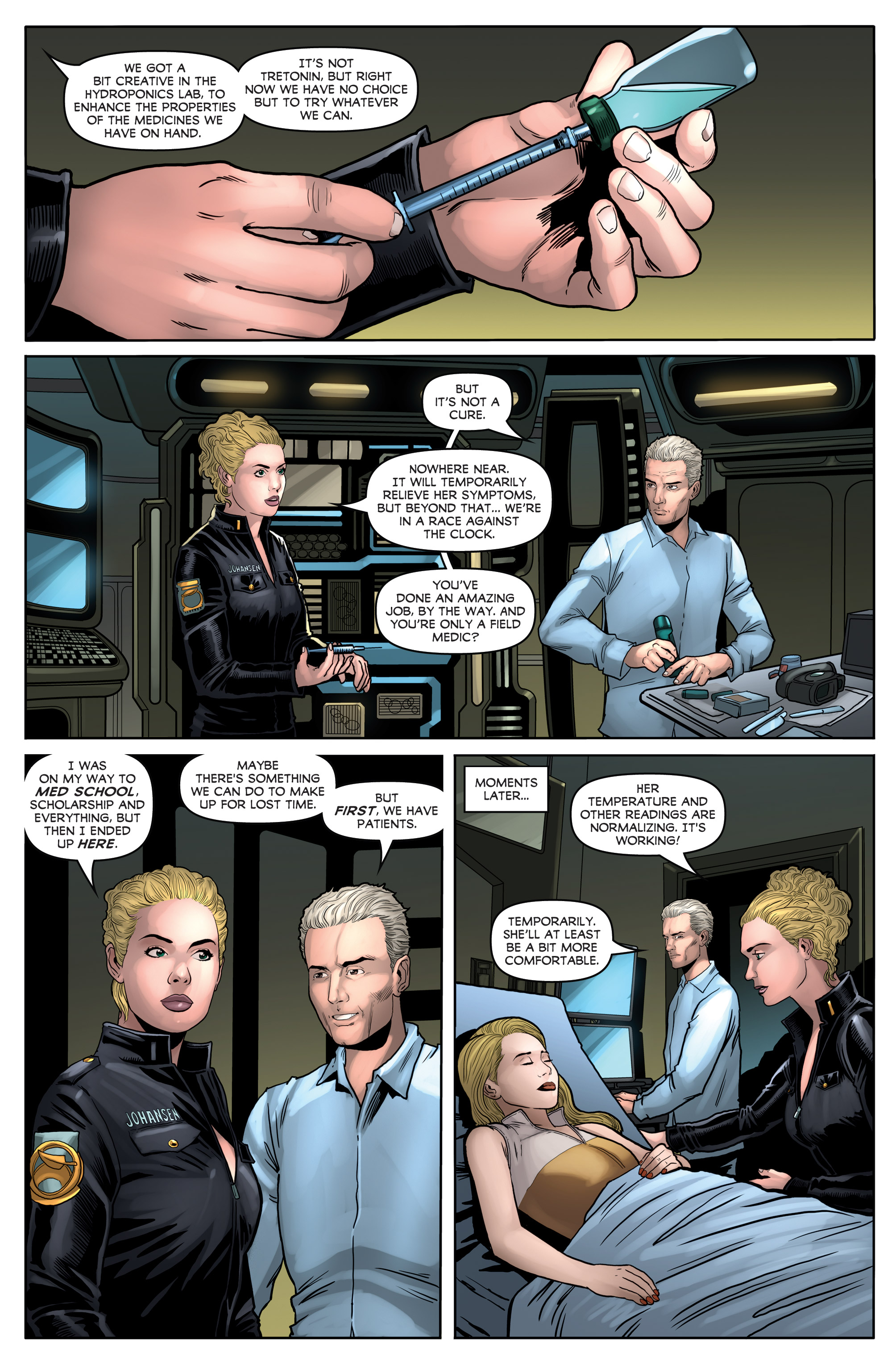 Read online Stargate Universe comic -  Issue #4 - 9
