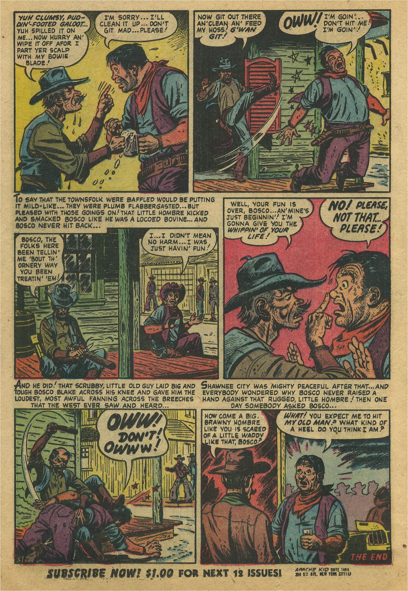 Read online Apache Kid comic -  Issue #7 - 12
