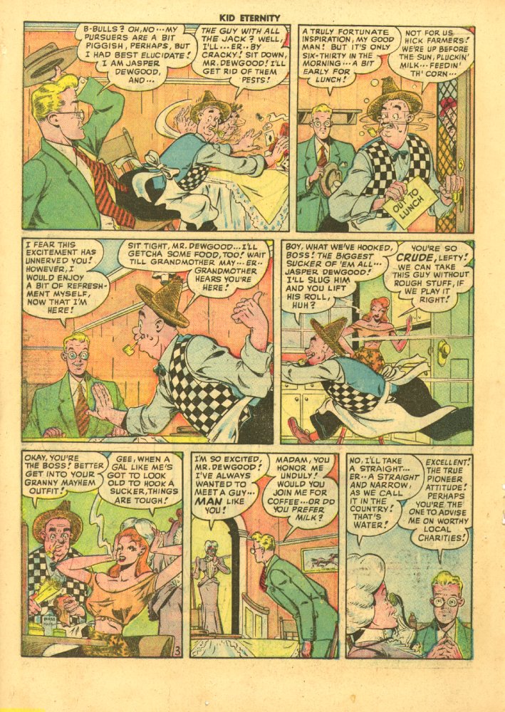 Read online Kid Eternity (1946) comic -  Issue #11 - 28