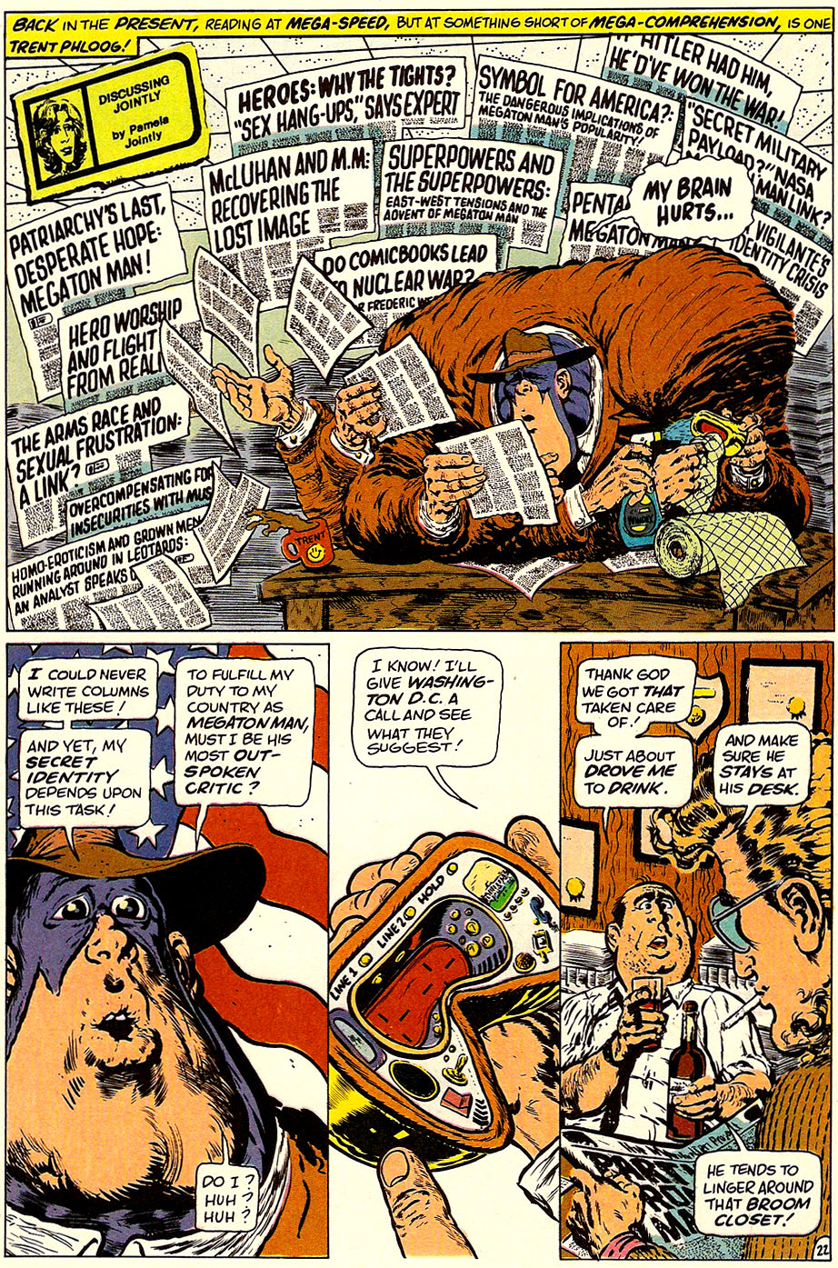 Read online Megaton Man comic -  Issue #3 - 24
