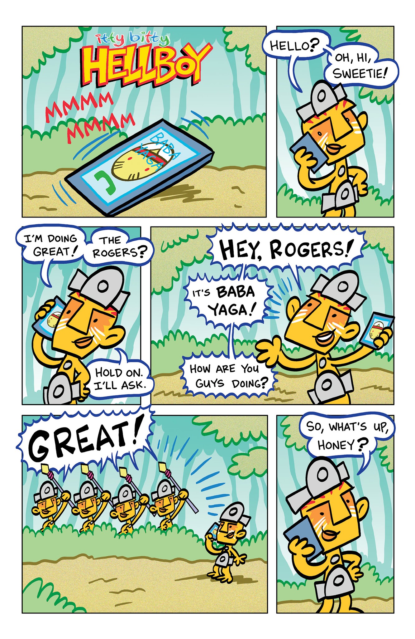 Read online Itty Bitty Hellboy: The Search for the Were-Jaguar! comic -  Issue #2 - 13