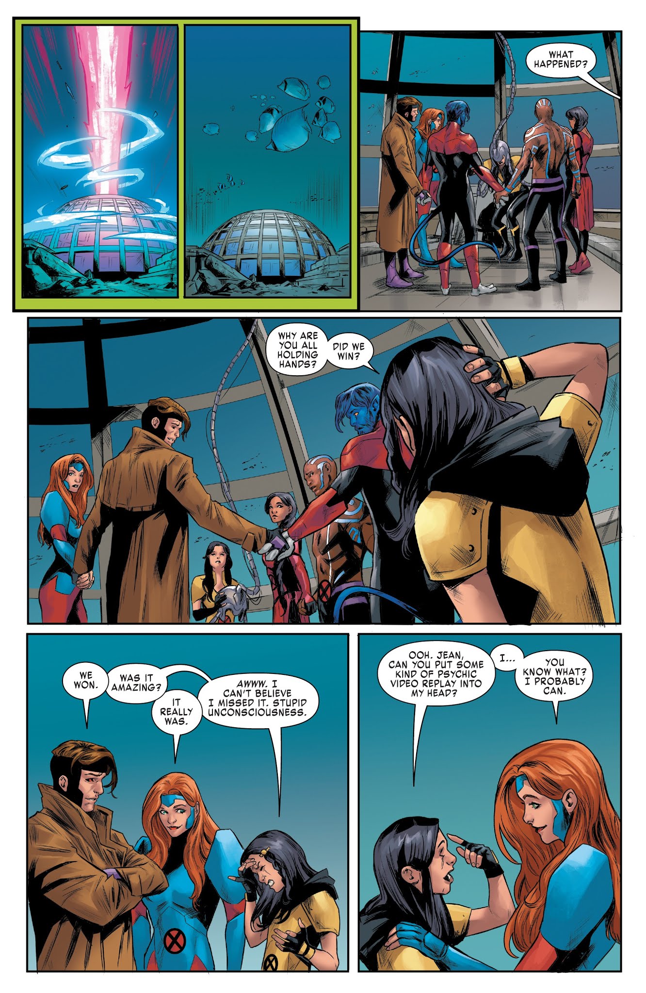 Read online X-Men: Red comic -  Issue #8 - 19