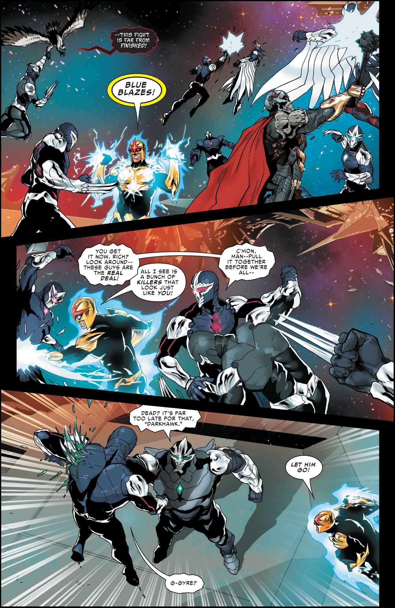 Read online Infinity Countdown: Darkhawk comic -  Issue #4 - 10