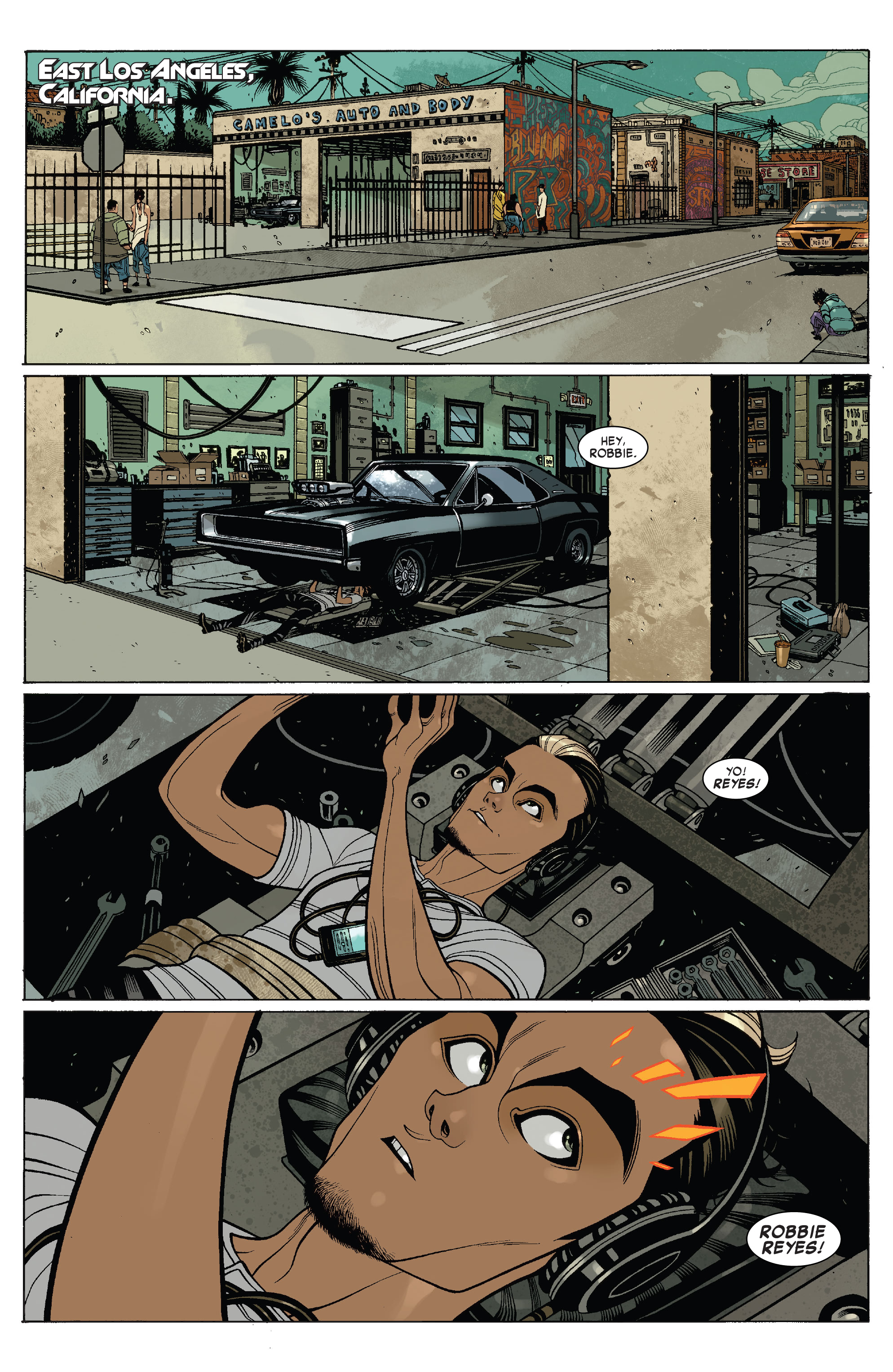 Read online Ghost Rider: Robbie Reyes - The Complete Collection comic -  Issue # TPB (Part 1) - 5