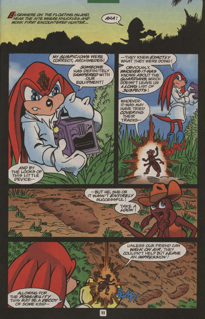 Read online Knuckles the Echidna comic -  Issue #31 - 15