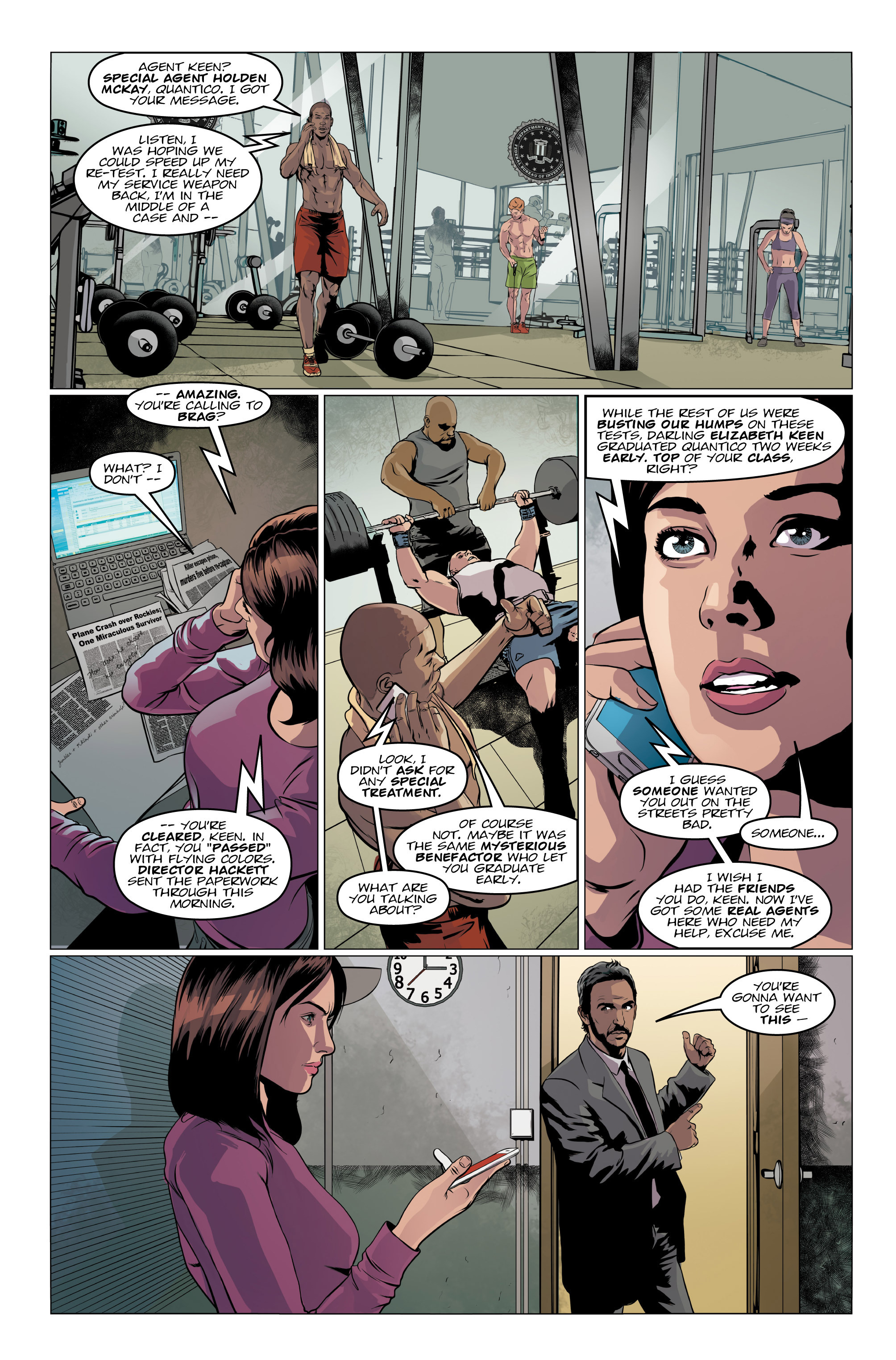 Read online The Blacklist comic -  Issue #2 - 16