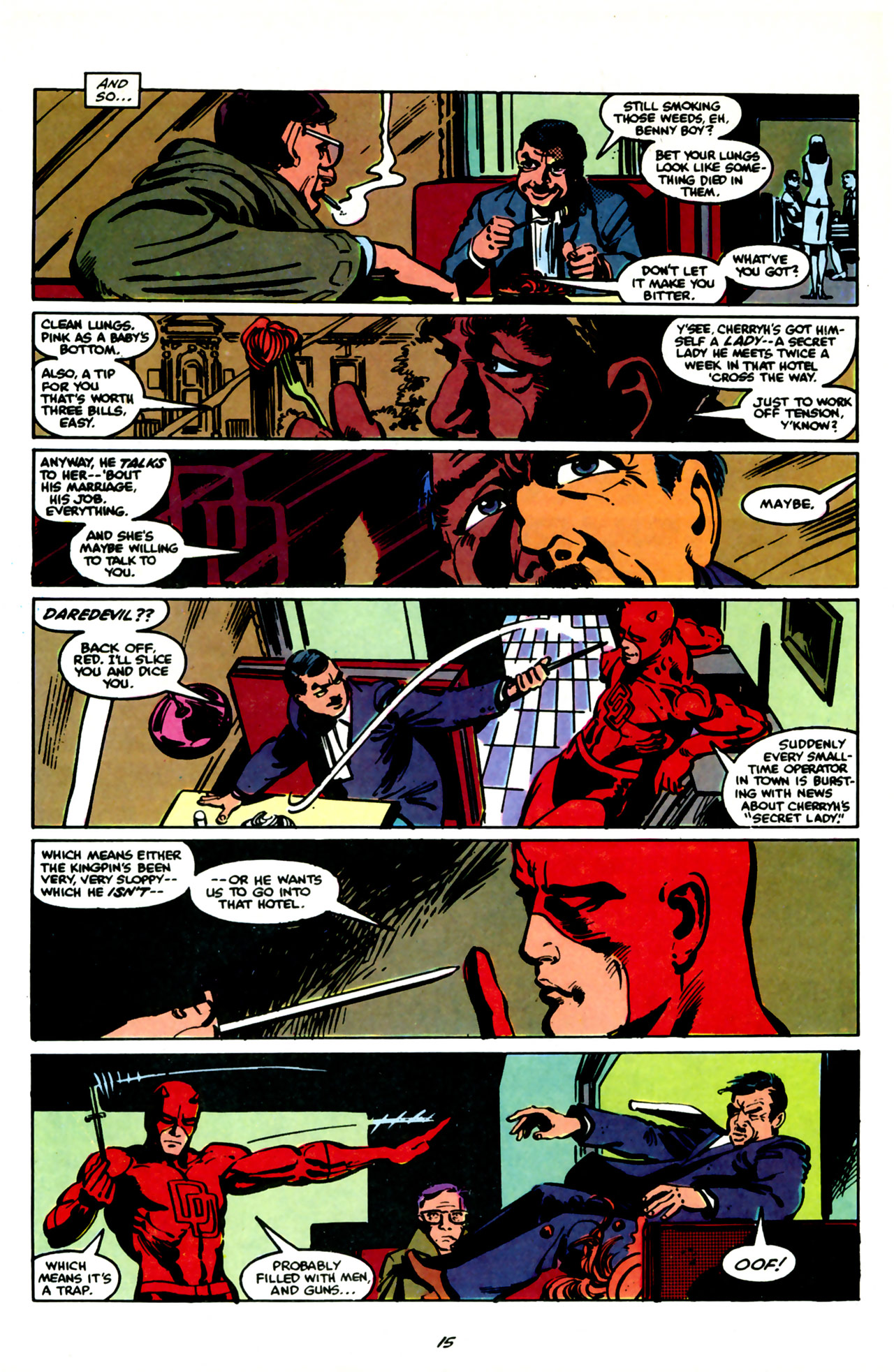 Read online Elektra Megazine comic -  Issue #2 - 17