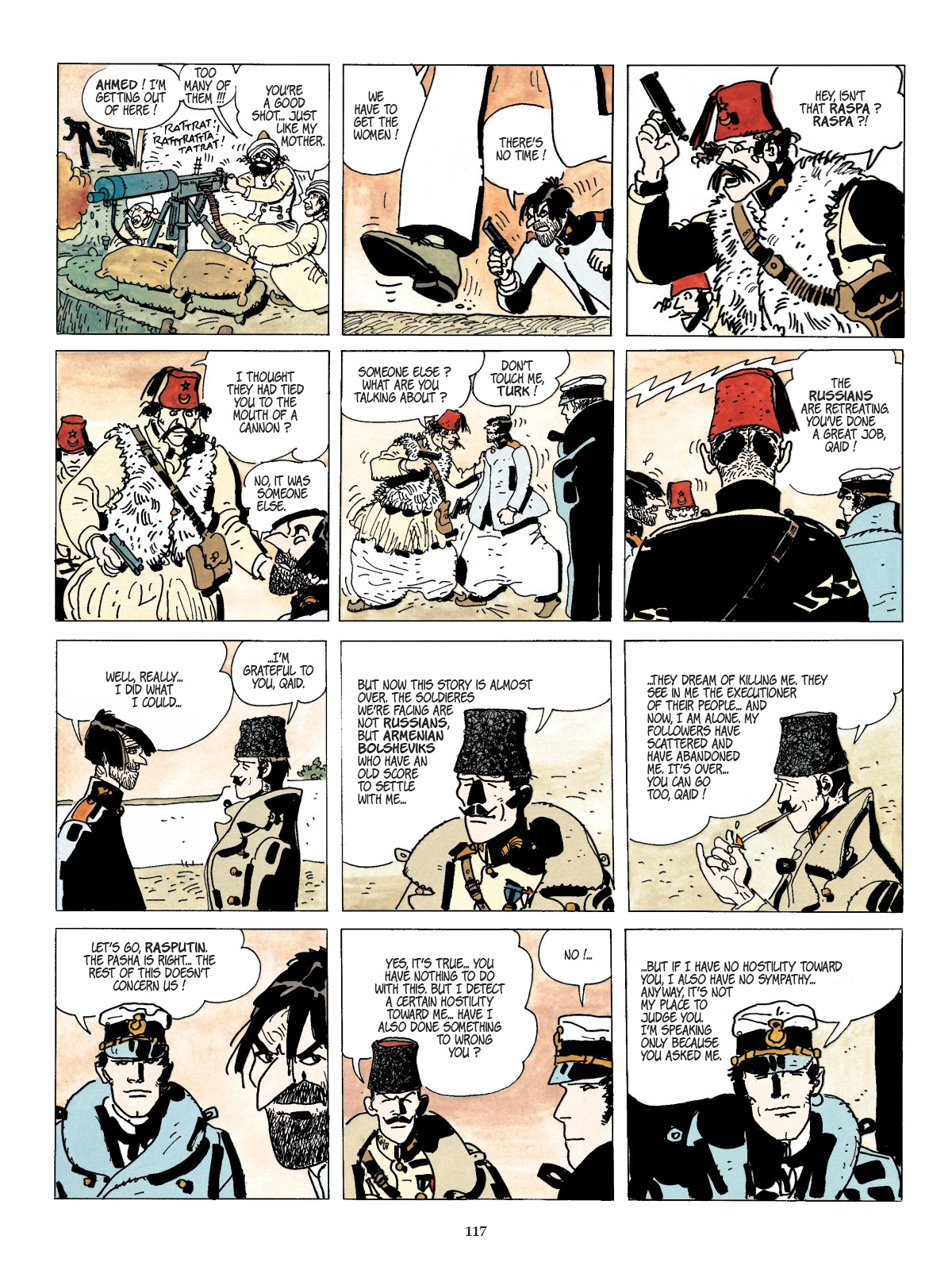 Read online Corto Maltese comic -  Issue # TPB 11 - 120