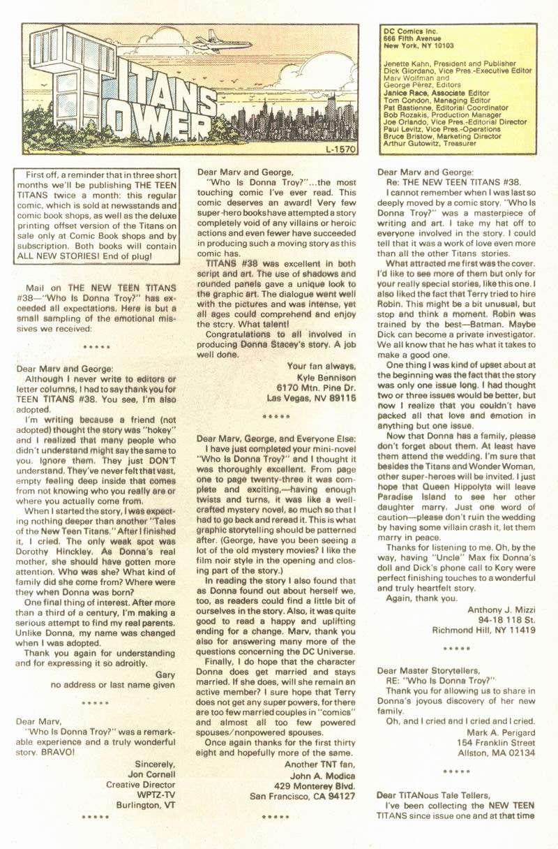 Read online Tales of the Teen Titans comic -  Issue #43 - 25