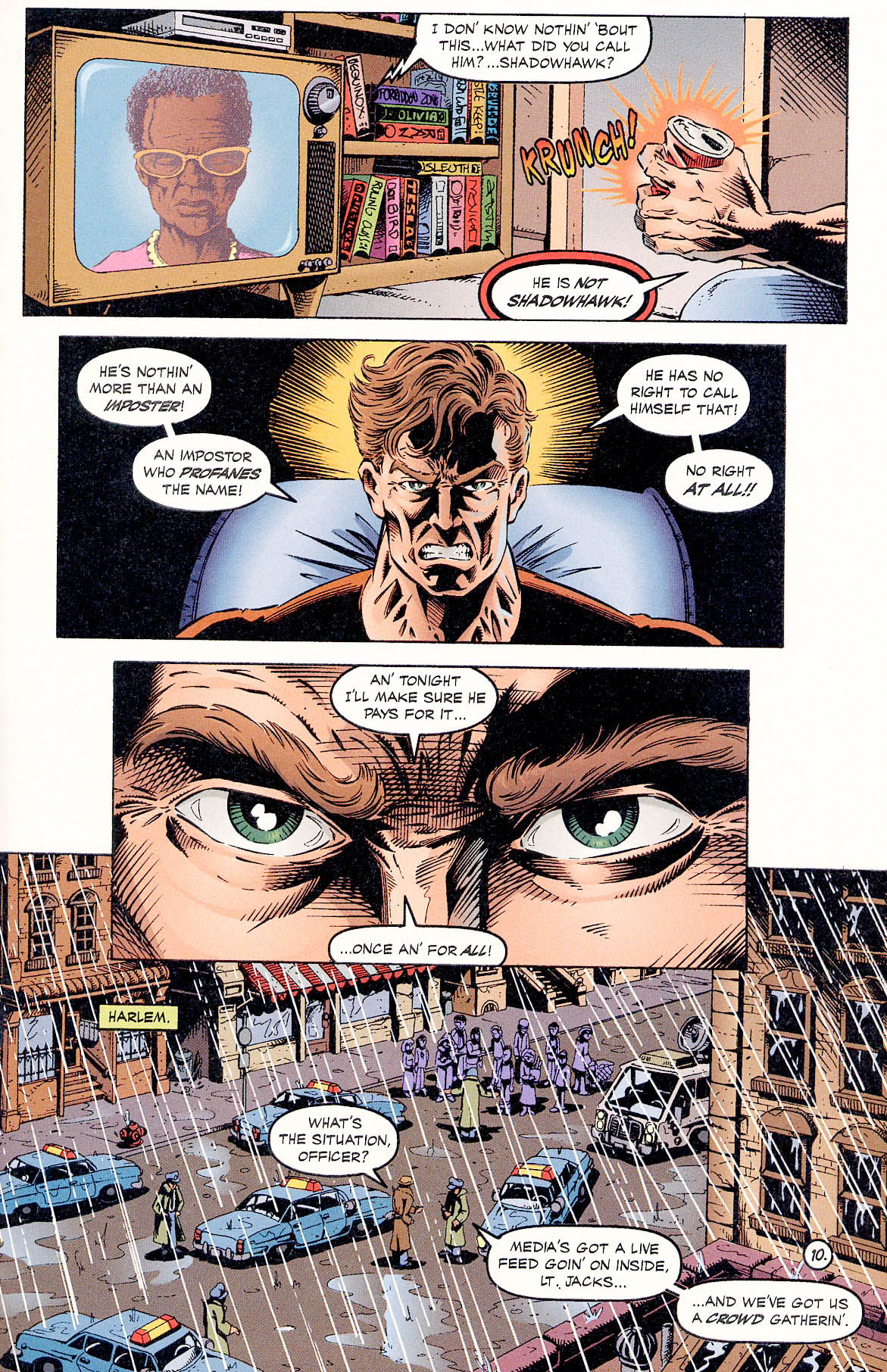 Read online ShadowHawk comic -  Issue #18 - 12
