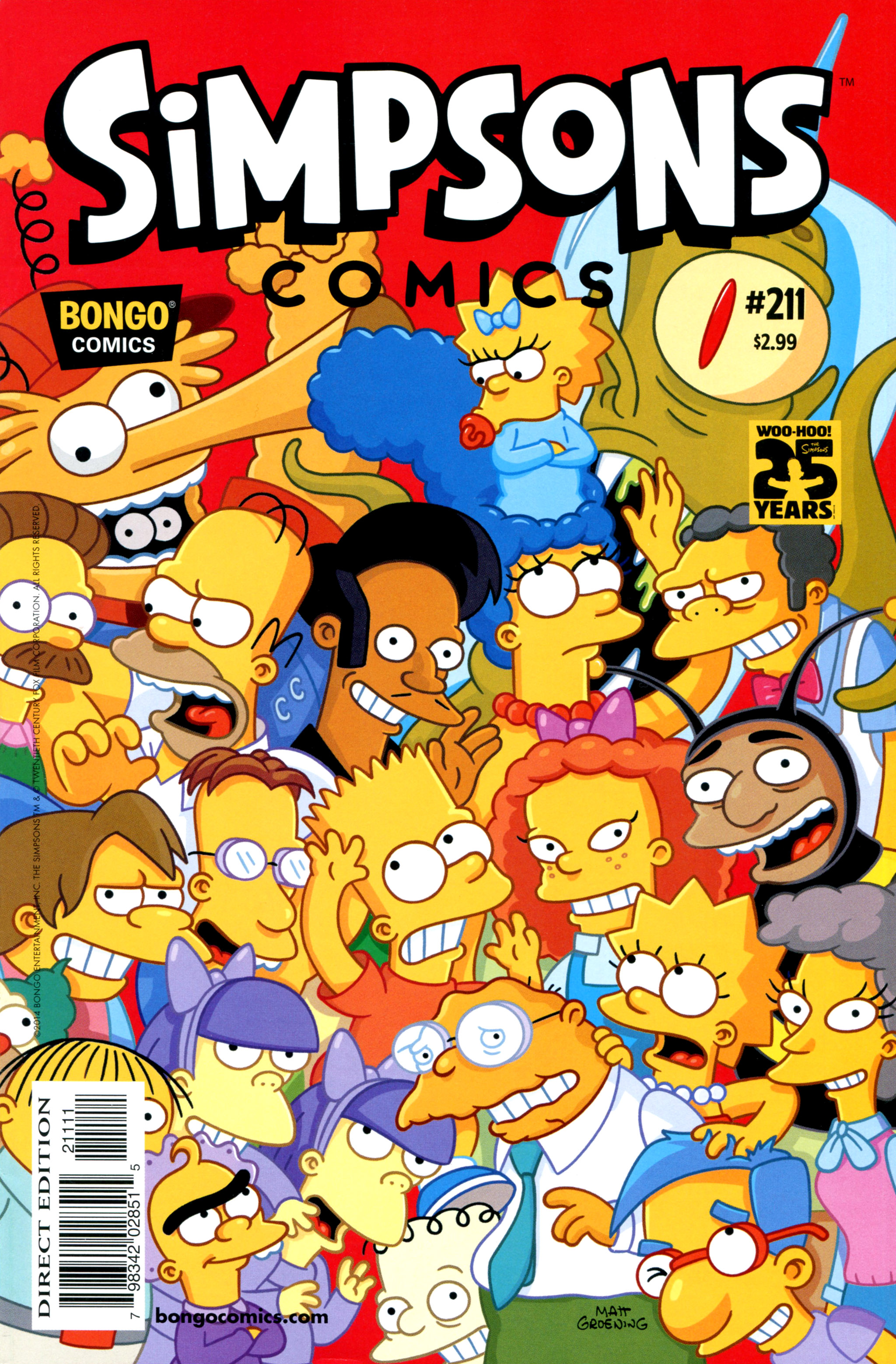 Read online Simpsons Comics comic -  Issue #211 - 1