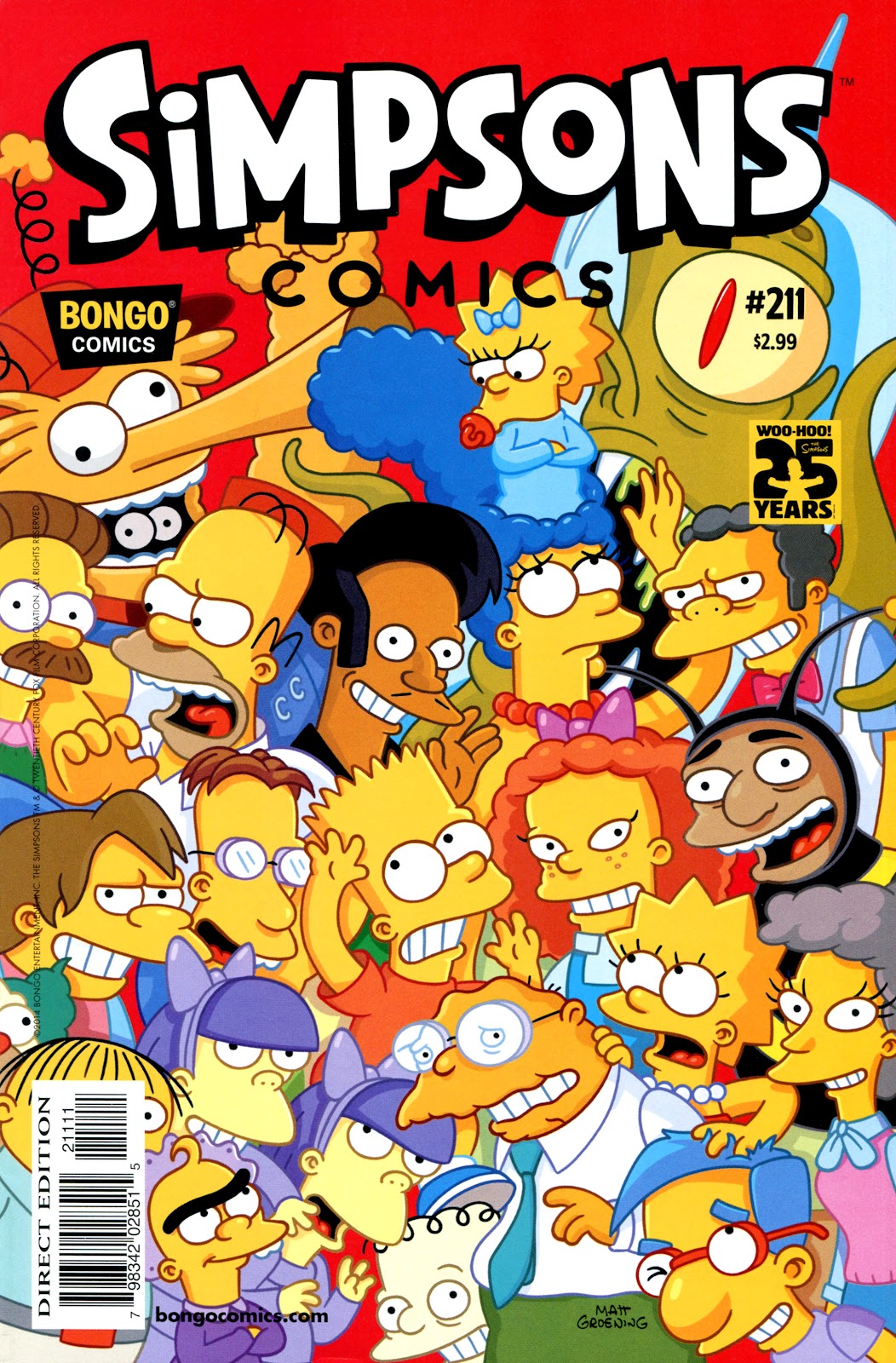 Simpsons Comics issue 211 - Page 1