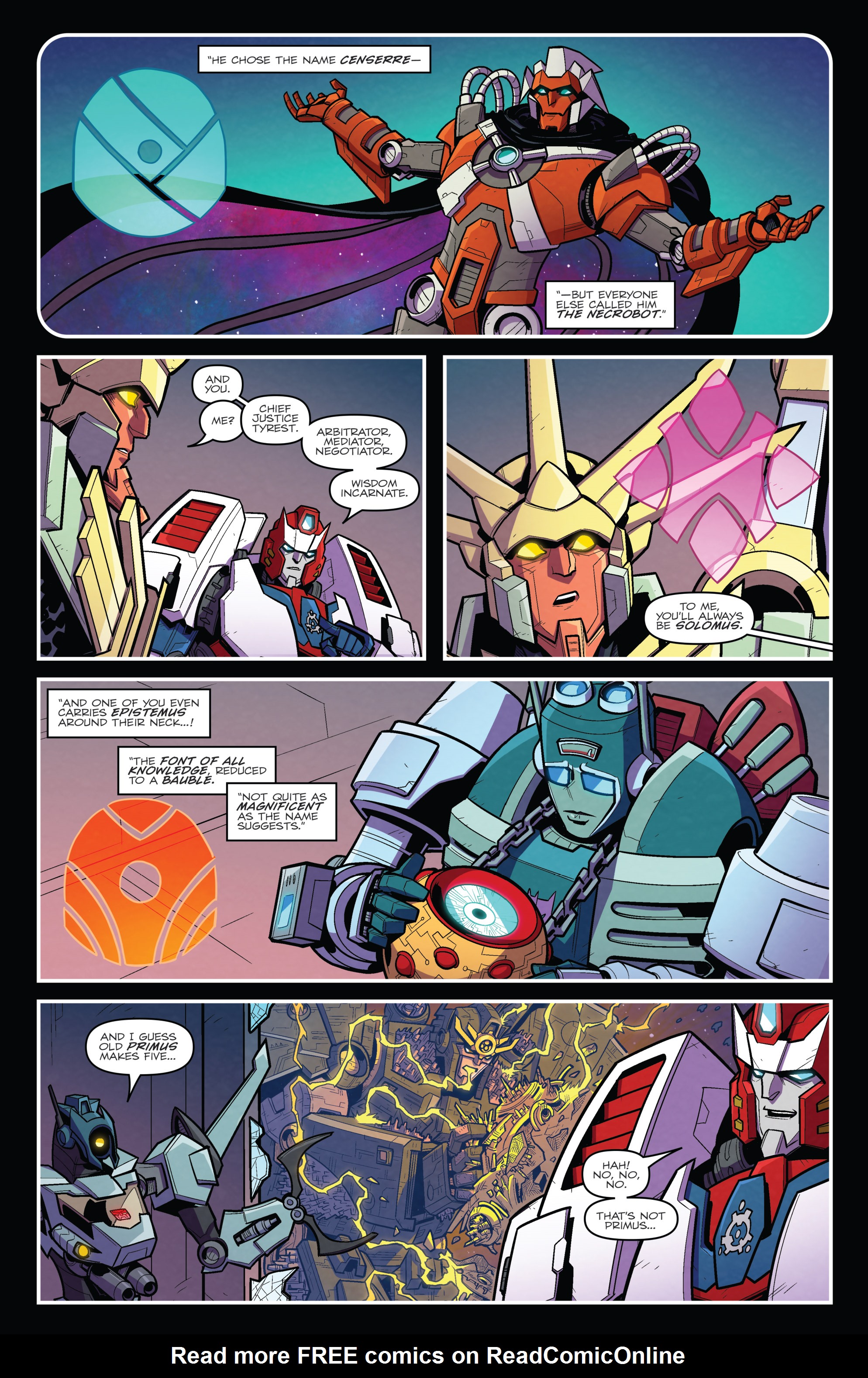 Read online The Transformers: Lost Light comic -  Issue #22 - 20