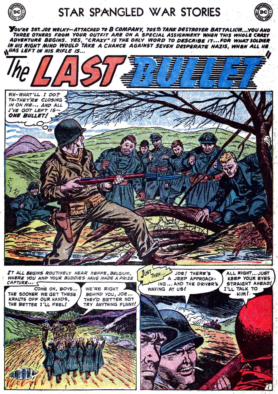 Read online Star Spangled War Stories (1952) comic -  Issue #10 - 11