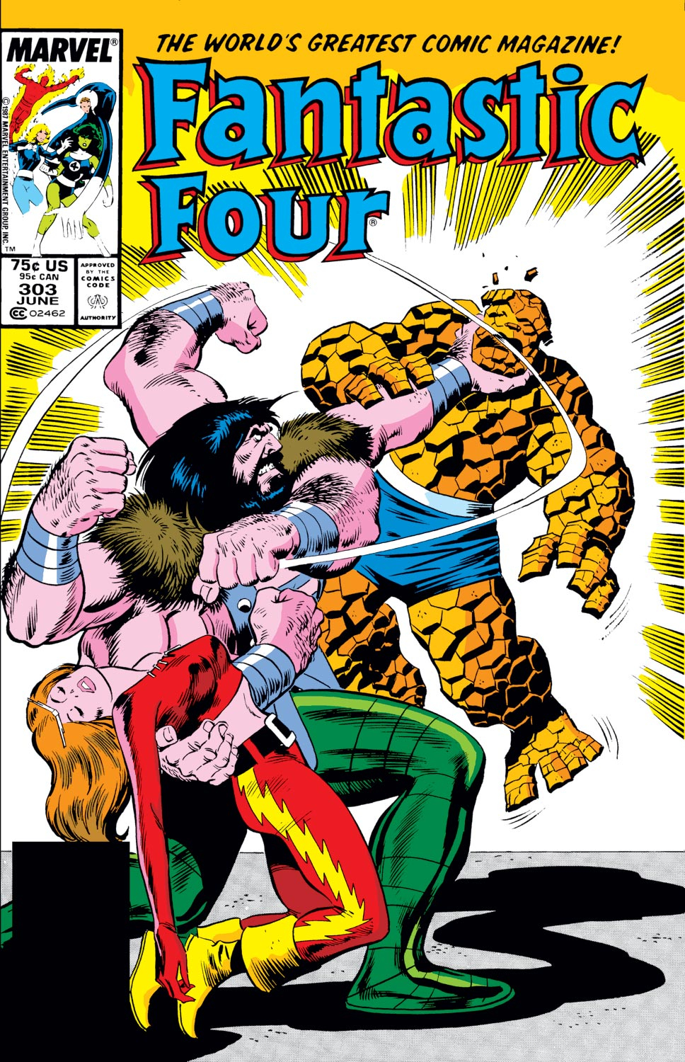 Read online Fantastic Four (1961) comic -  Issue #303 - 1