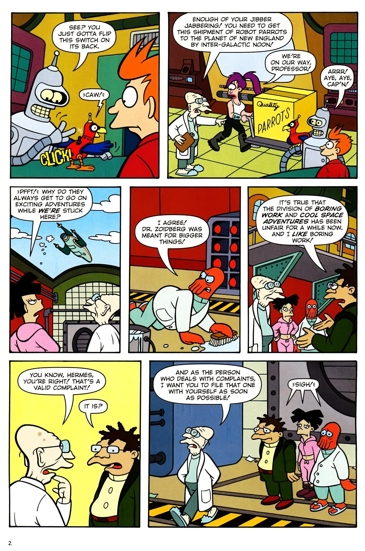 Read online Futurama Comics comic -  Issue #36 - 3