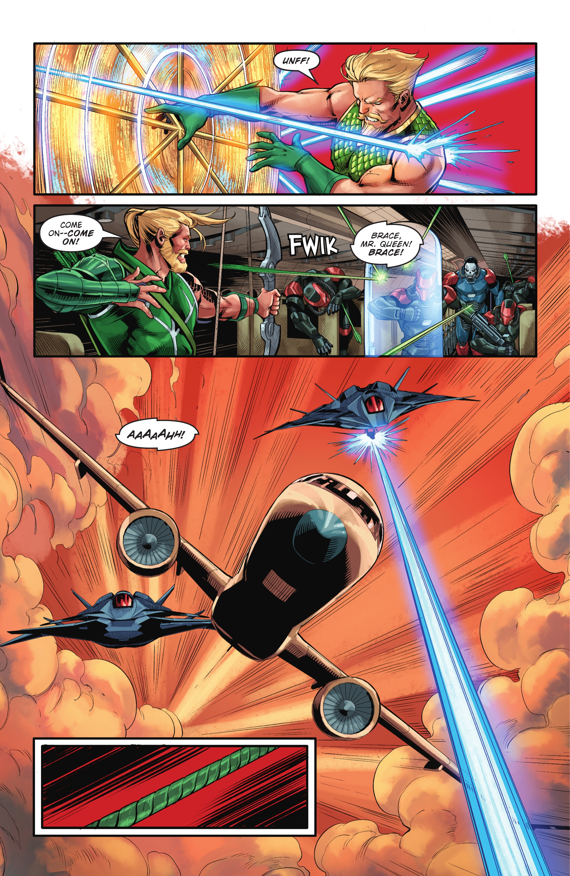 Read online Aquaman/Green Arrow - Deep Target comic -  Issue #2 - 11