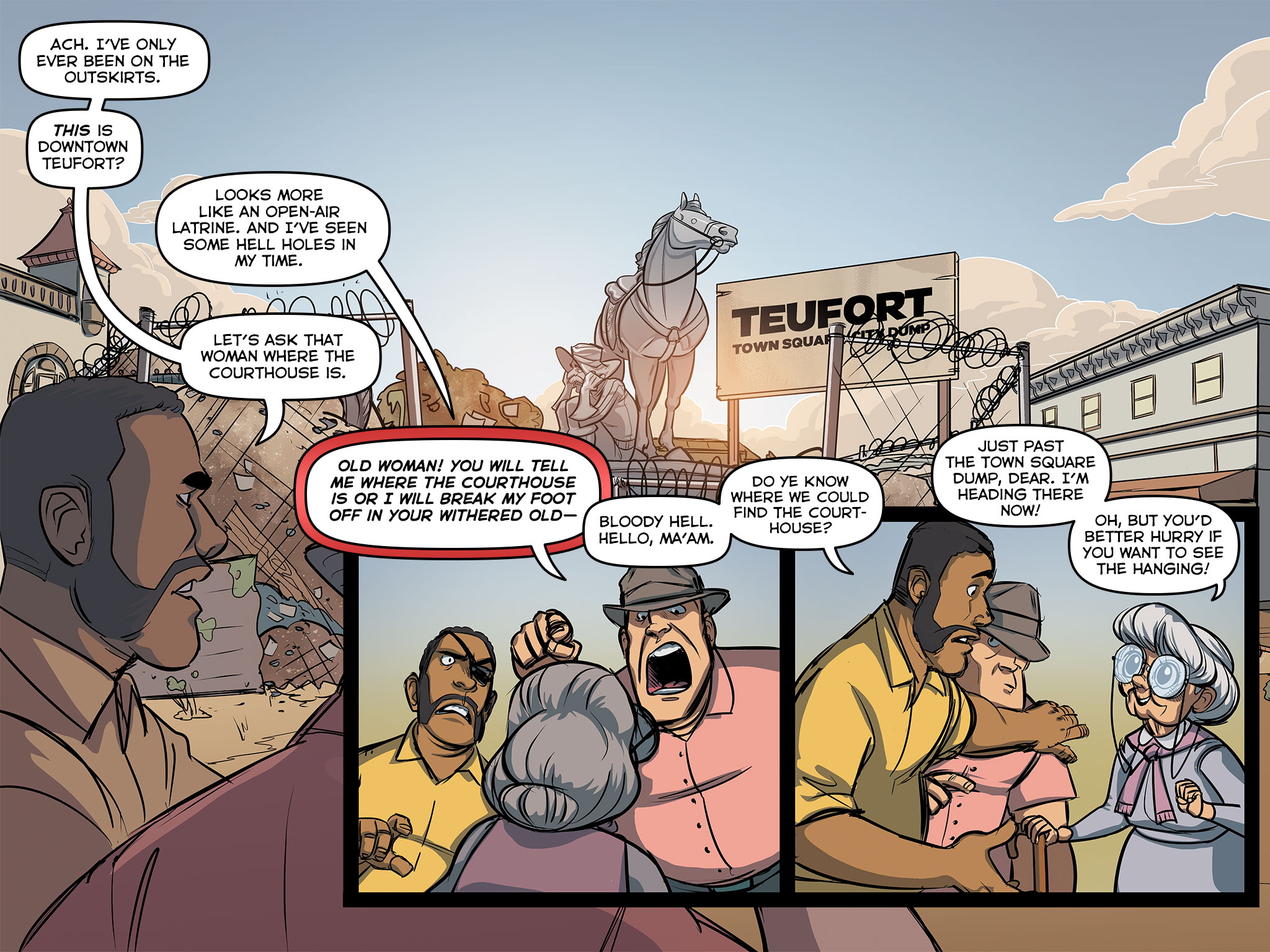 Read online Team Fortress 2 comic -  Issue #2 - 32