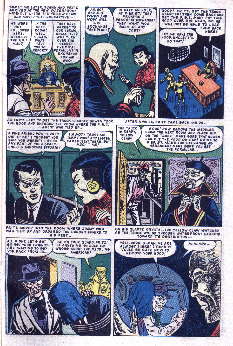 Read online Yellow Claw comic -  Issue #1 - 31