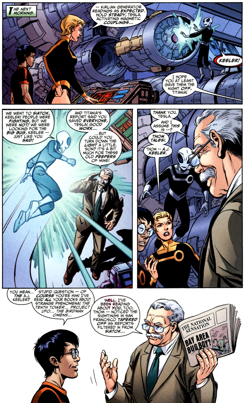 Read online Section Zero comic -  Issue #1 - 22