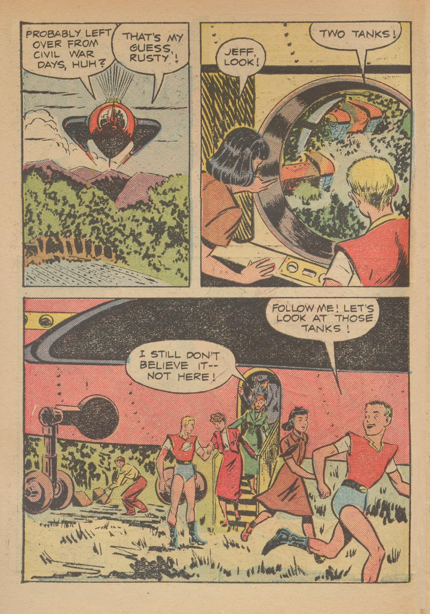 Read online Captain Atom (1950) comic -  Issue #1 - 6