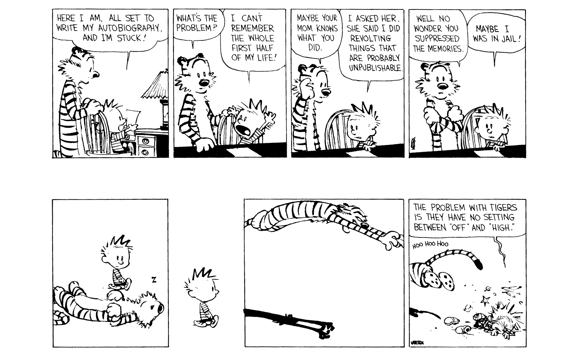 Read online Calvin and Hobbes comic -  Issue #8 - 107
