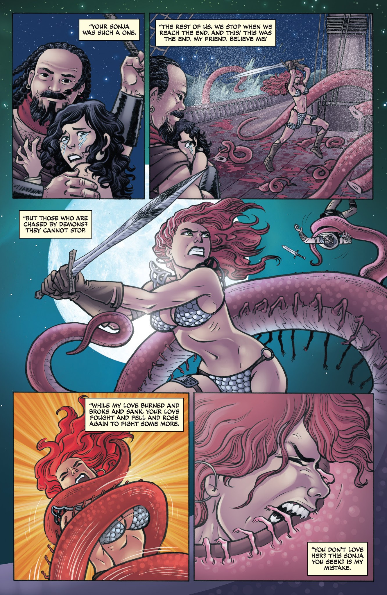 Read online Legends of Red Sonja comic -  Issue # TPB - 25
