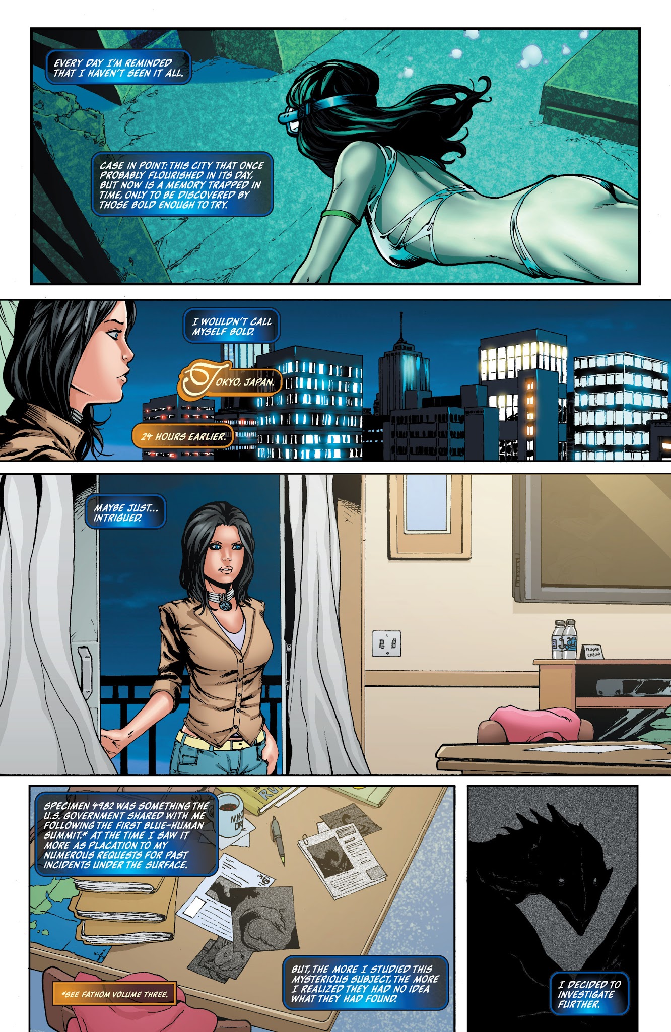 Read online Michael Turner's Fathom (2013) comic -  Issue # _Annual 1 - 23