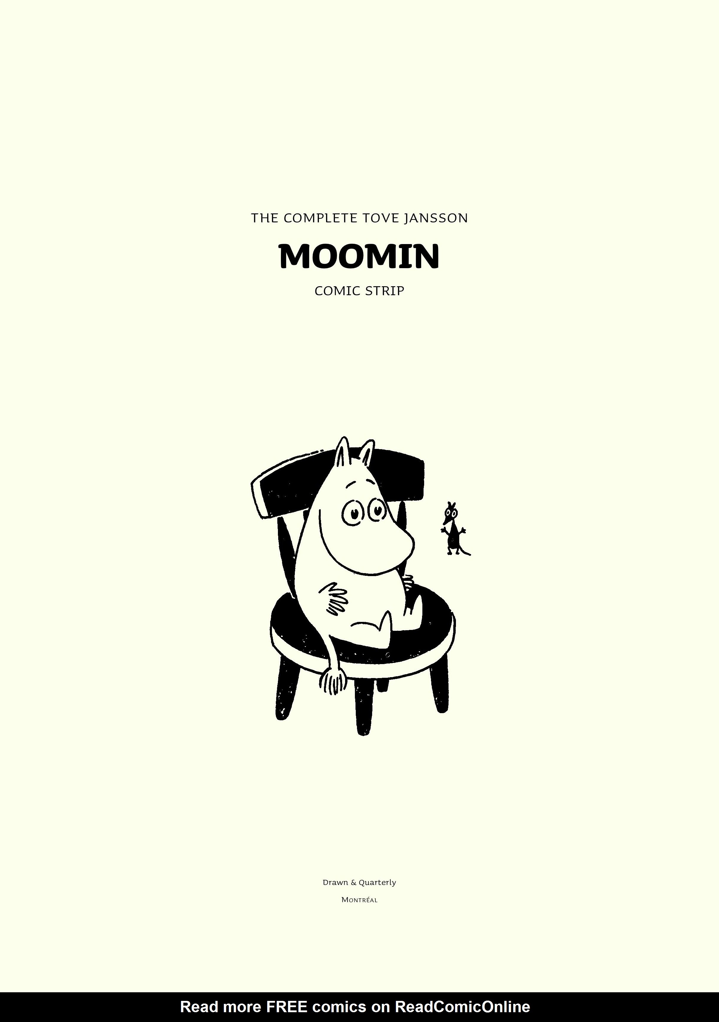 Read online Moomin: The Complete Tove Jansson Comic Strip comic -  Issue # TPB 5 - 3
