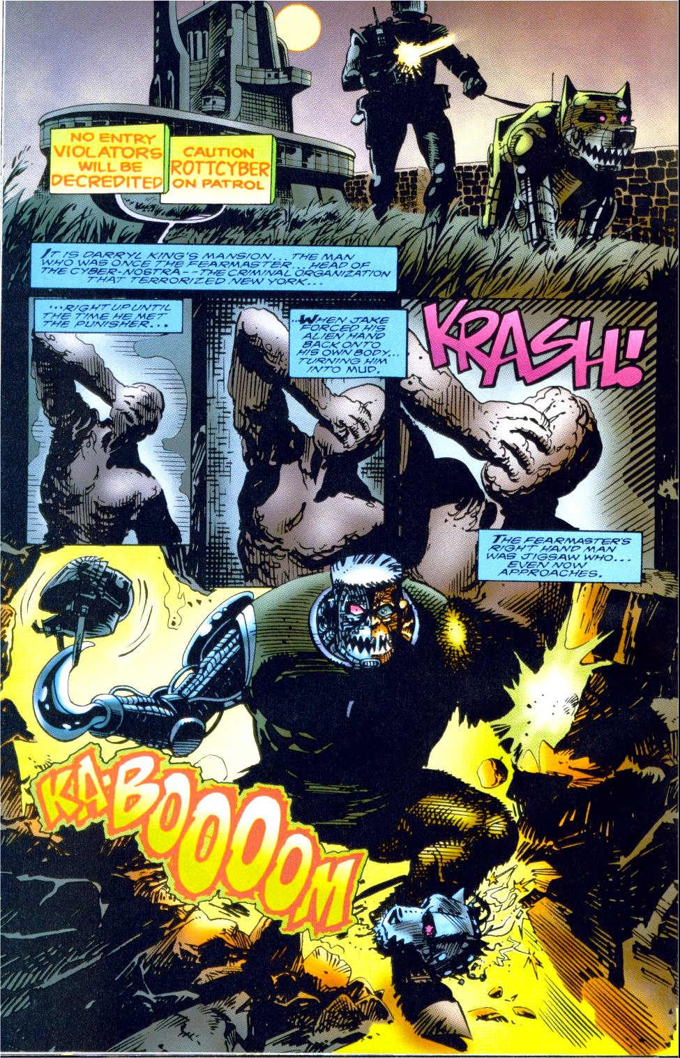 Read online Punisher 2099 comic -  Issue #29 - 12